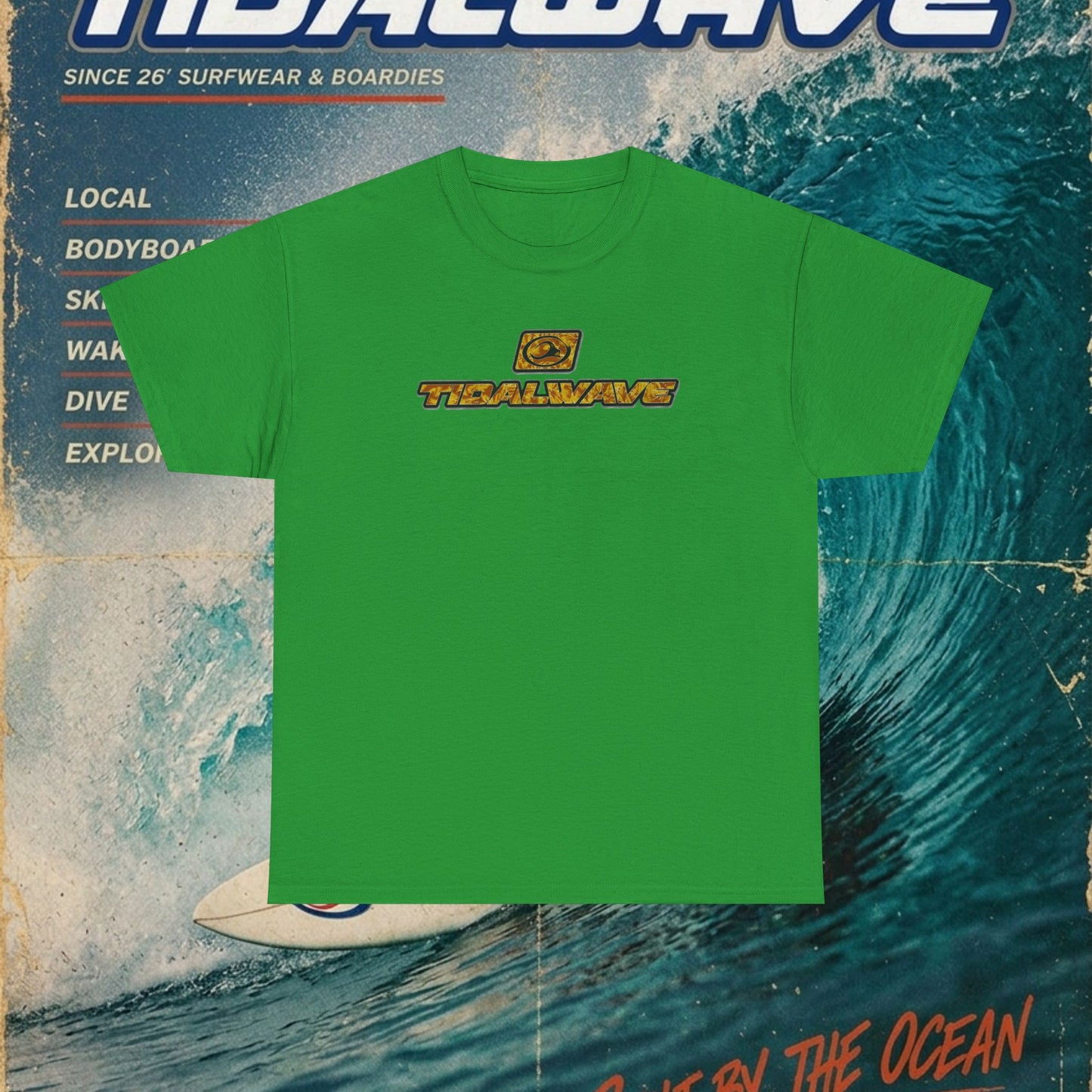 T-Shirt — Retro 'Treasure' Logo Graphic Tee