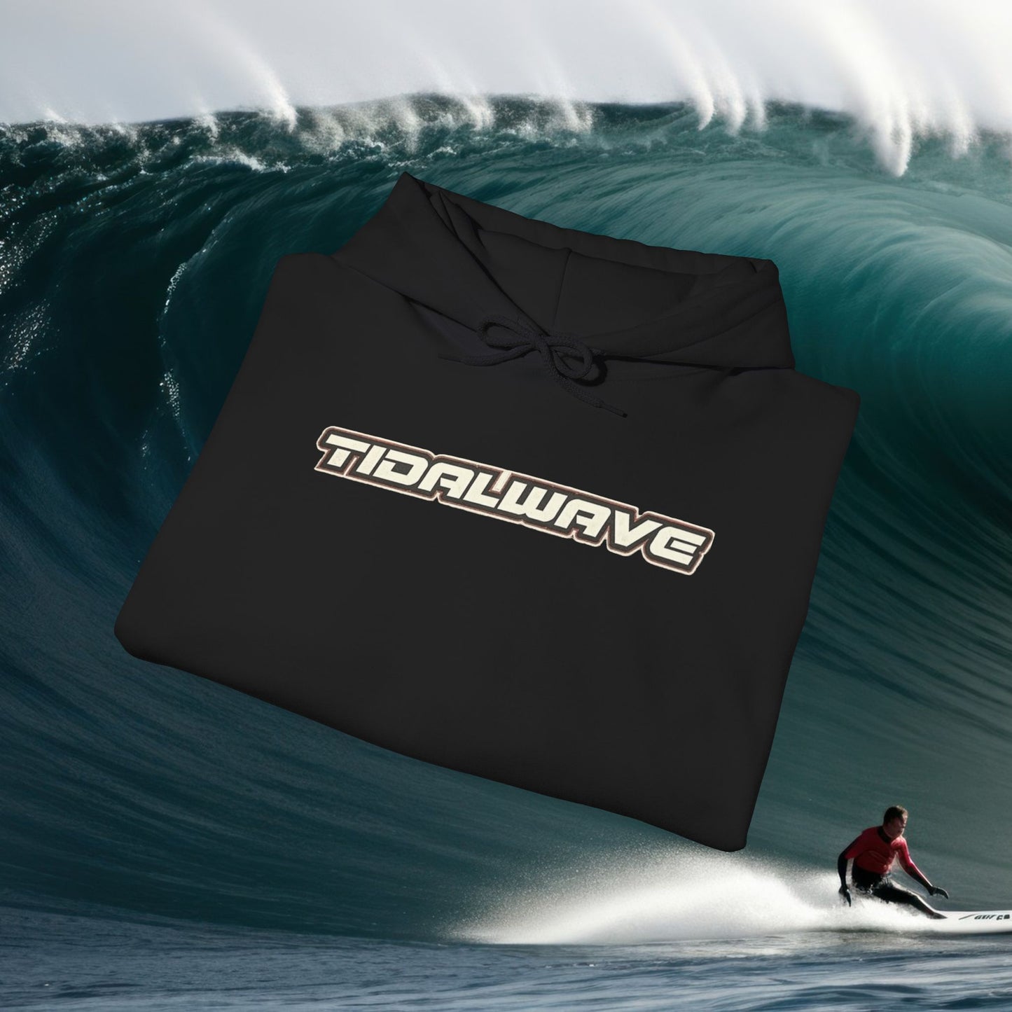'TIDALWAVE' Bar logo - Hoodie