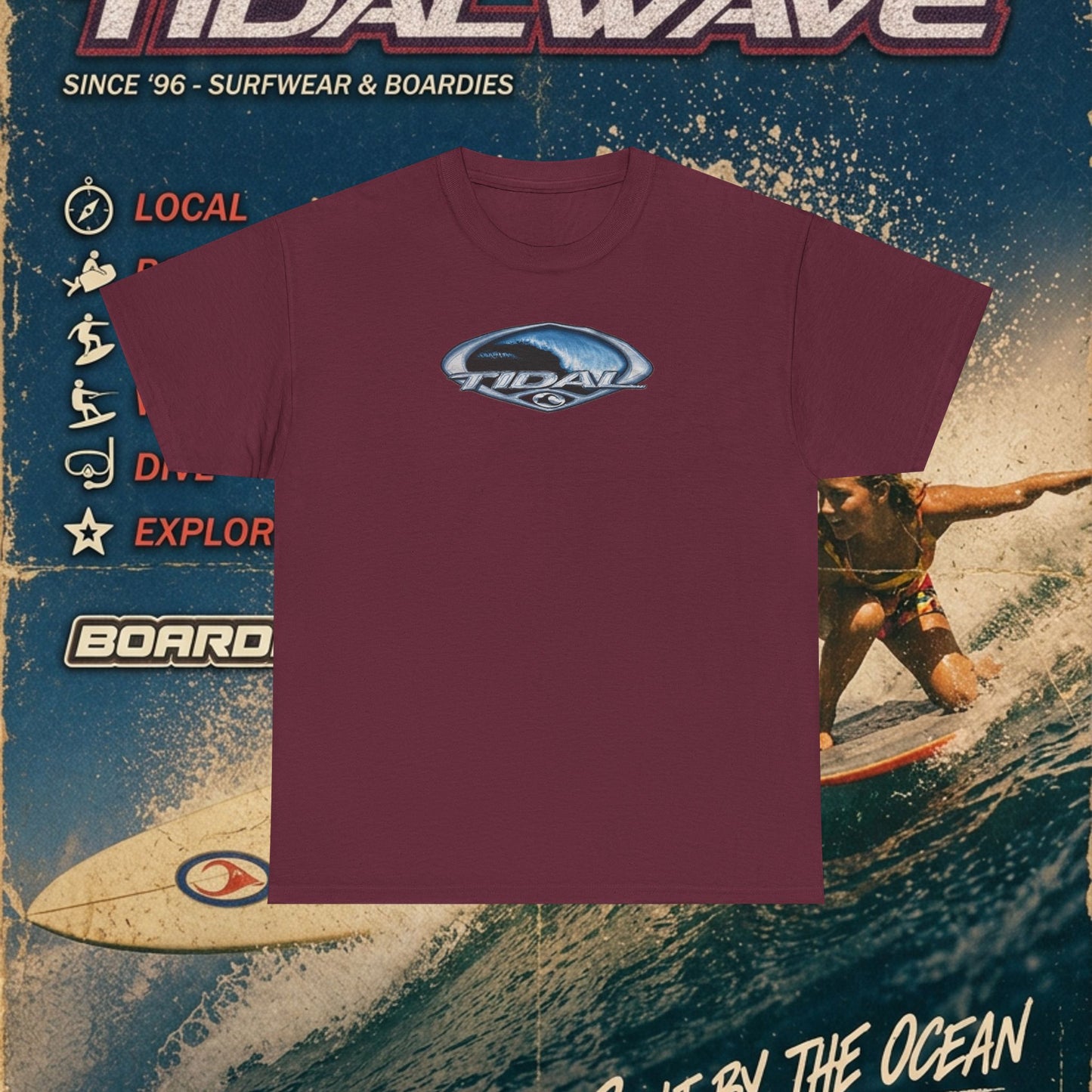 Tidal "Metalic Ocean" Core - Tee