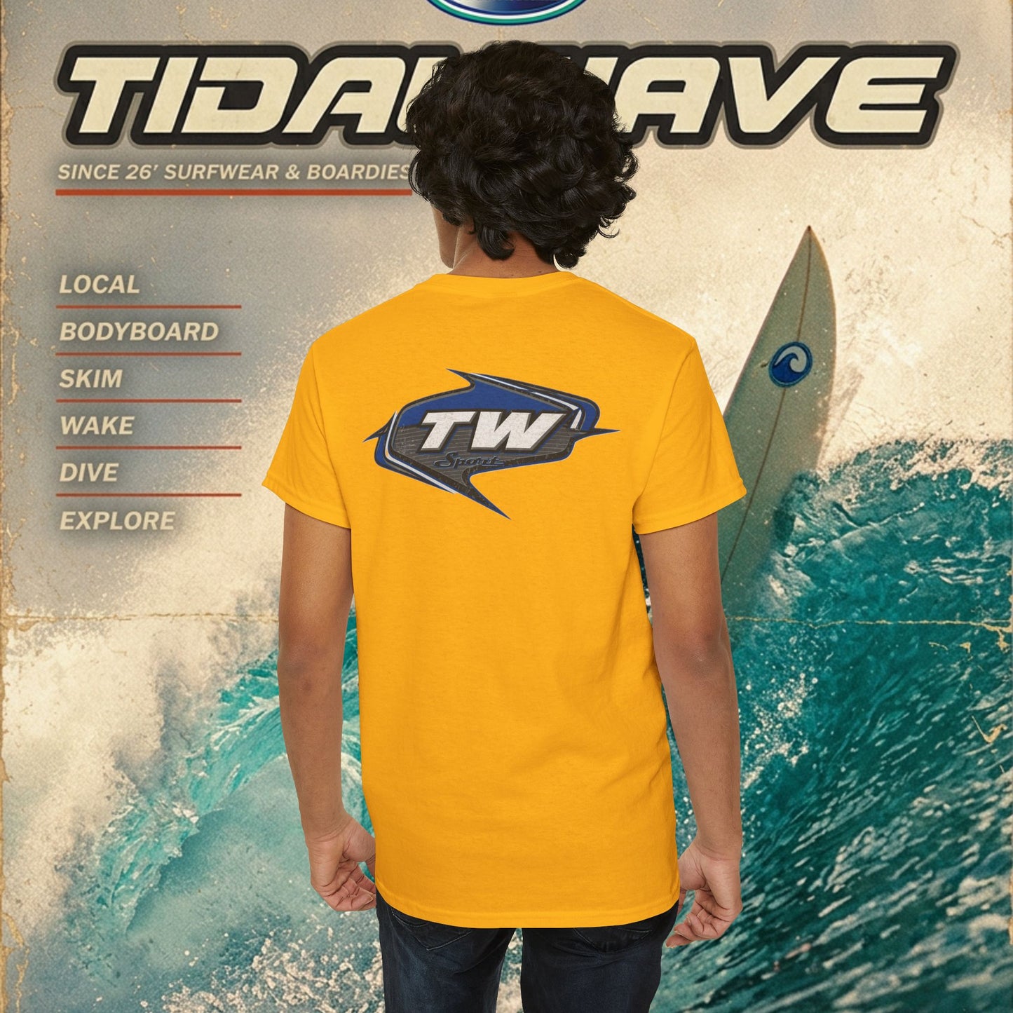 Tidalwave 'TW Sport' Logo Tee