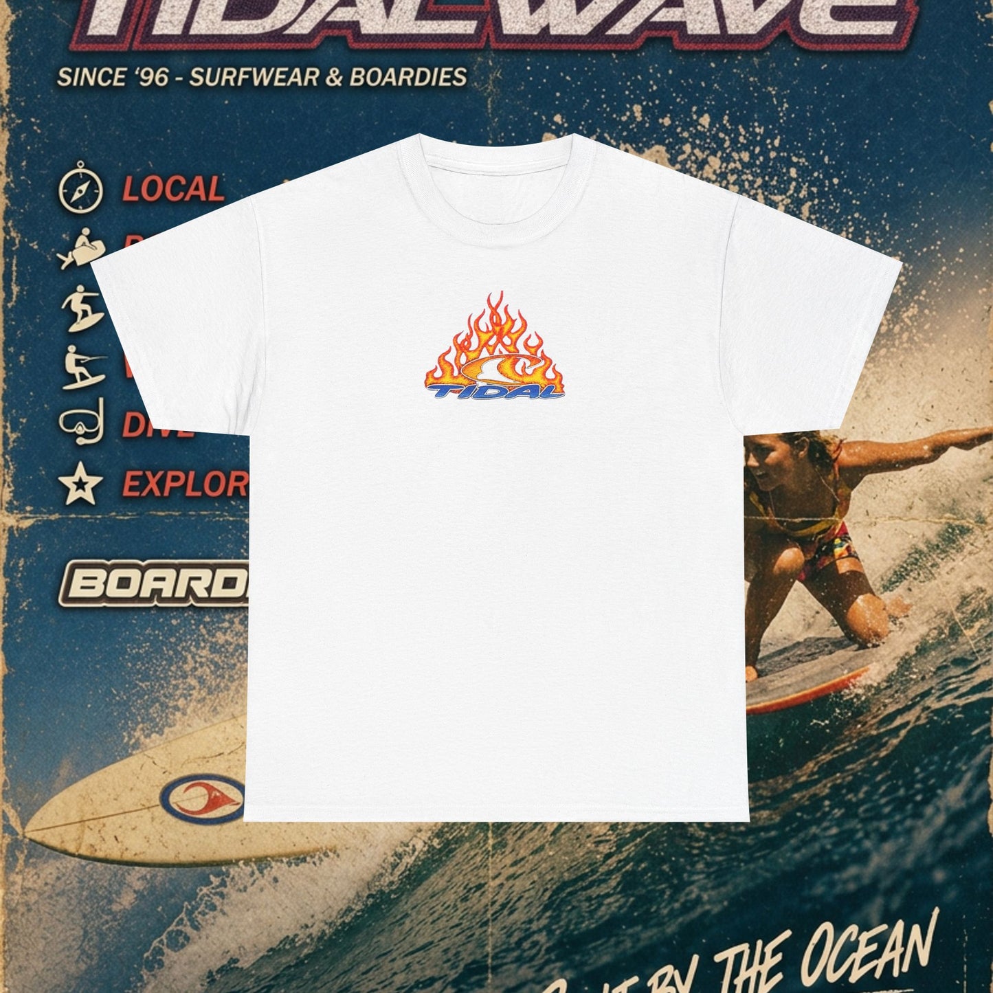 Tidal 'Flames' - Tee