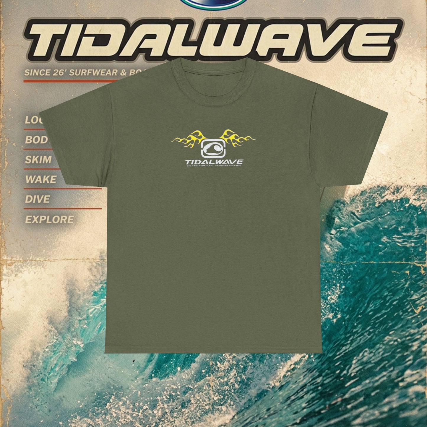 TD "flame Logo" - Tee