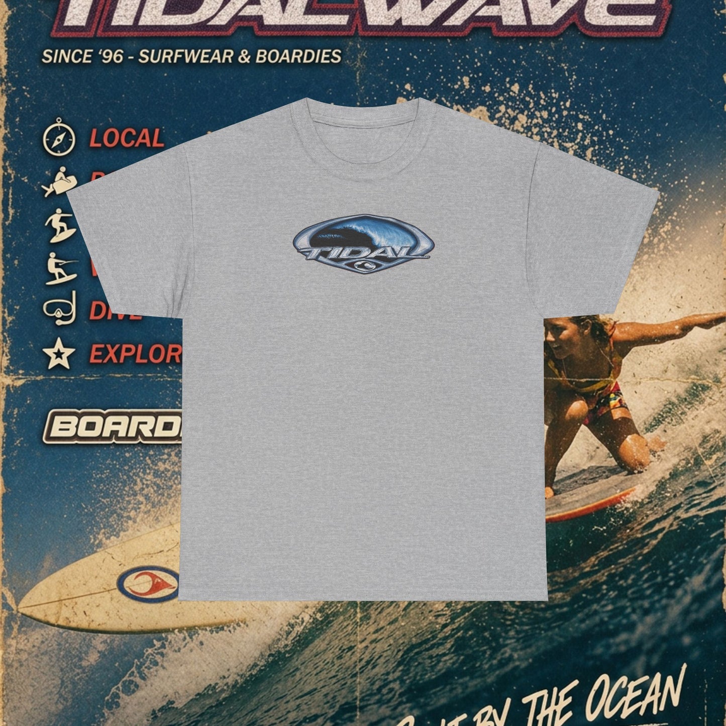 Tidal "Metalic Ocean" Core - Tee