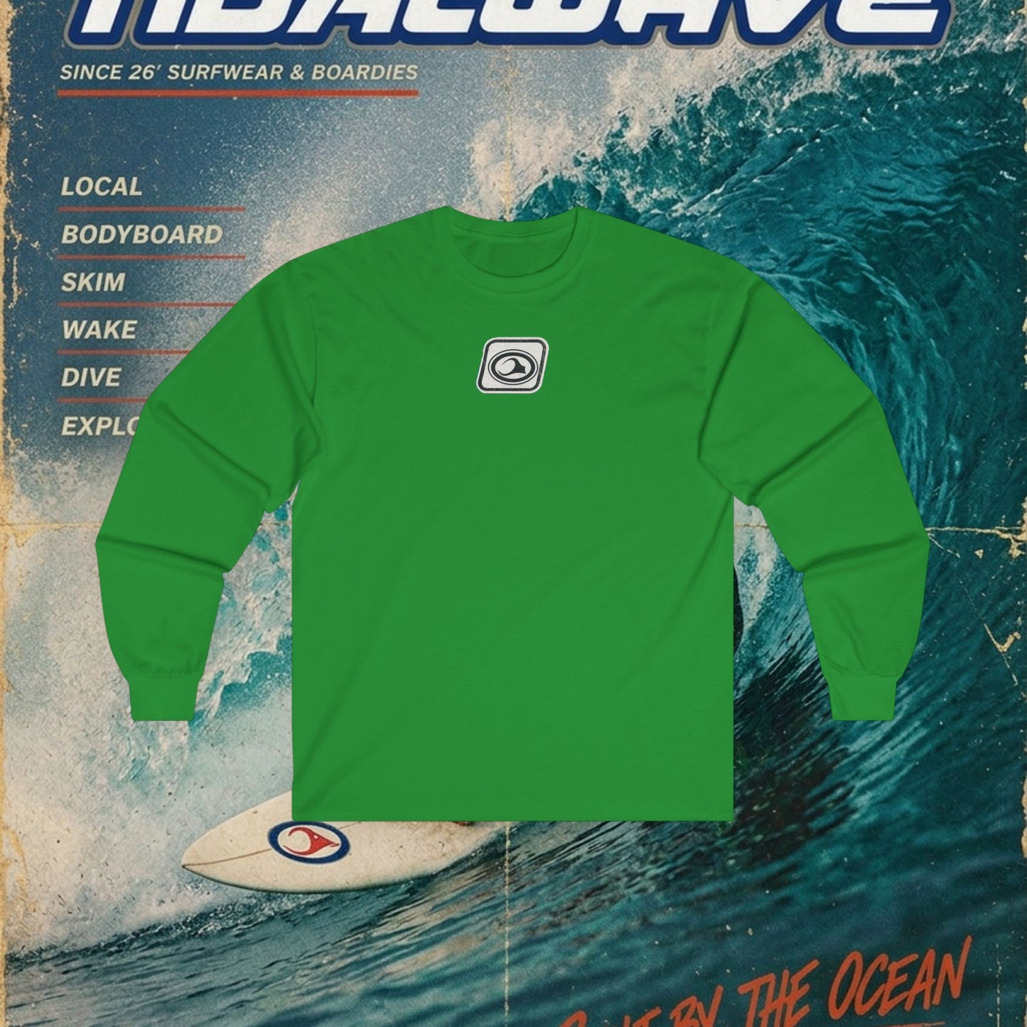 TidalWave "Blue and White" Bar logo - Tee