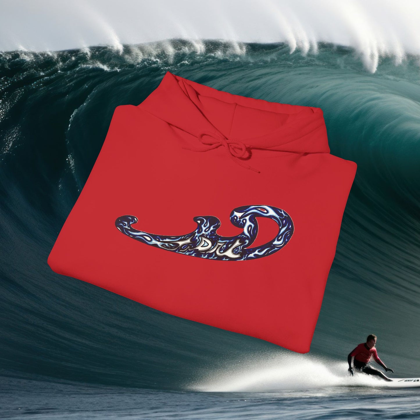 TDS "flames" - Pullover hoodie