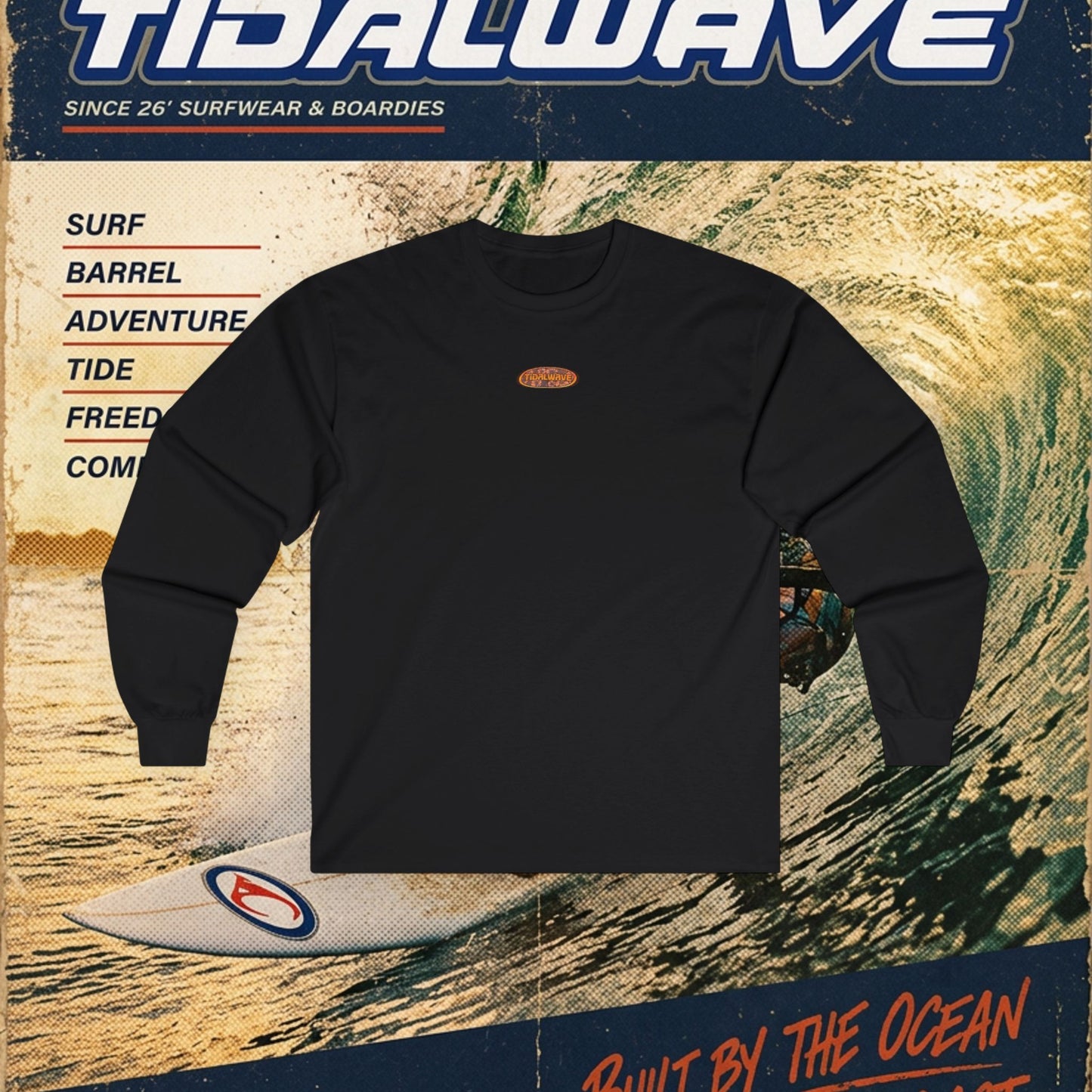 Tidalwave 'Retro 90's' - Longsleeve
