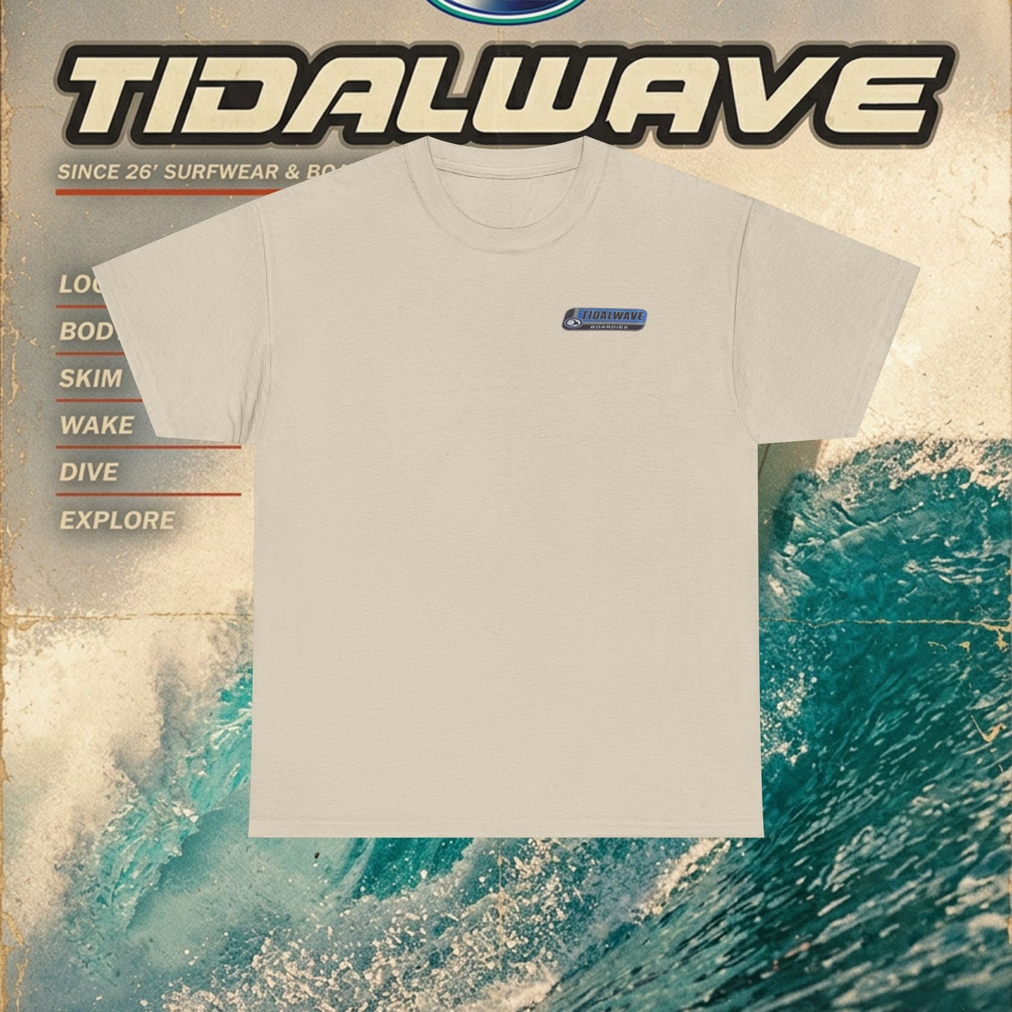 Tidalwave "Boardriders' Logo - Tee
