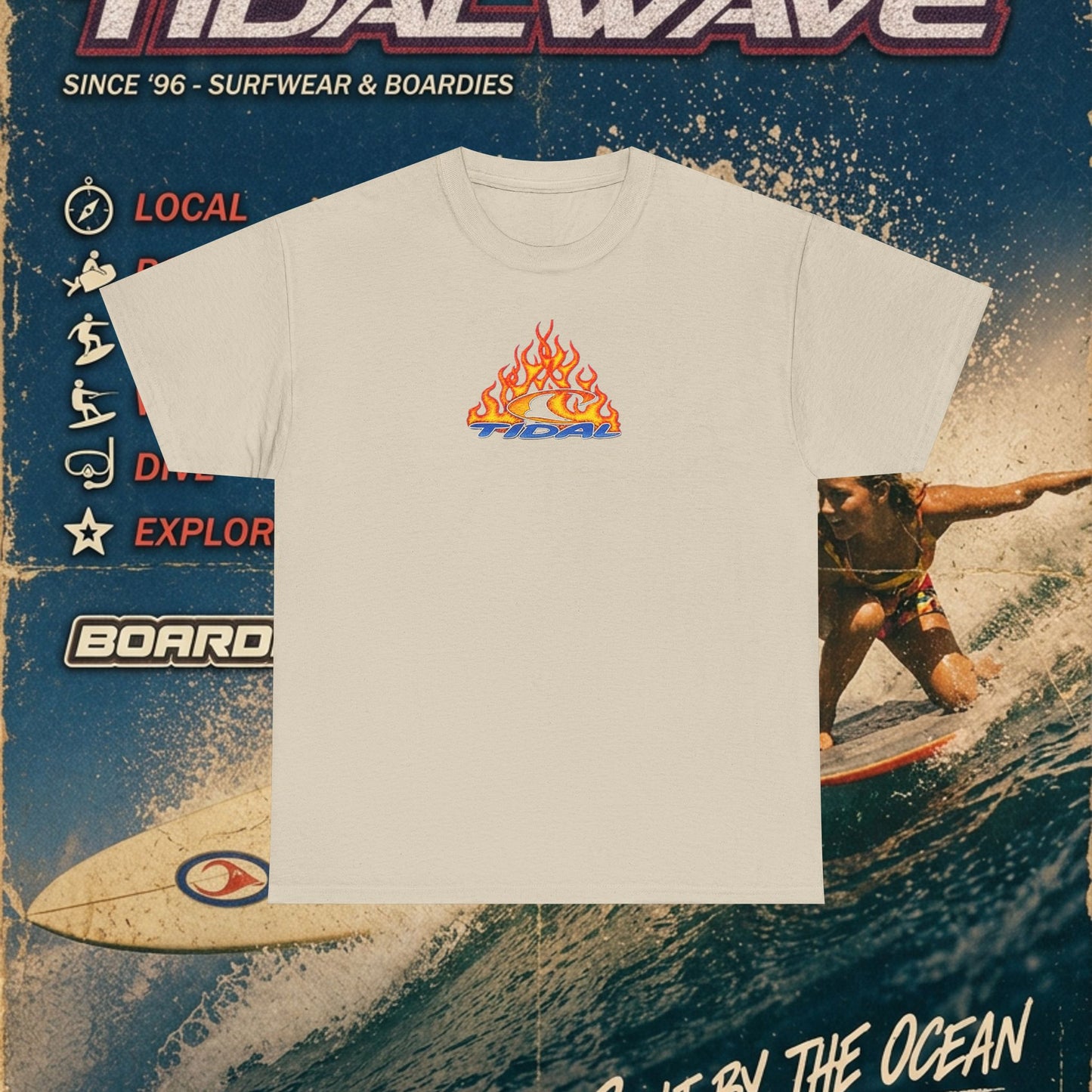 Tidal 'Flames' - Tee