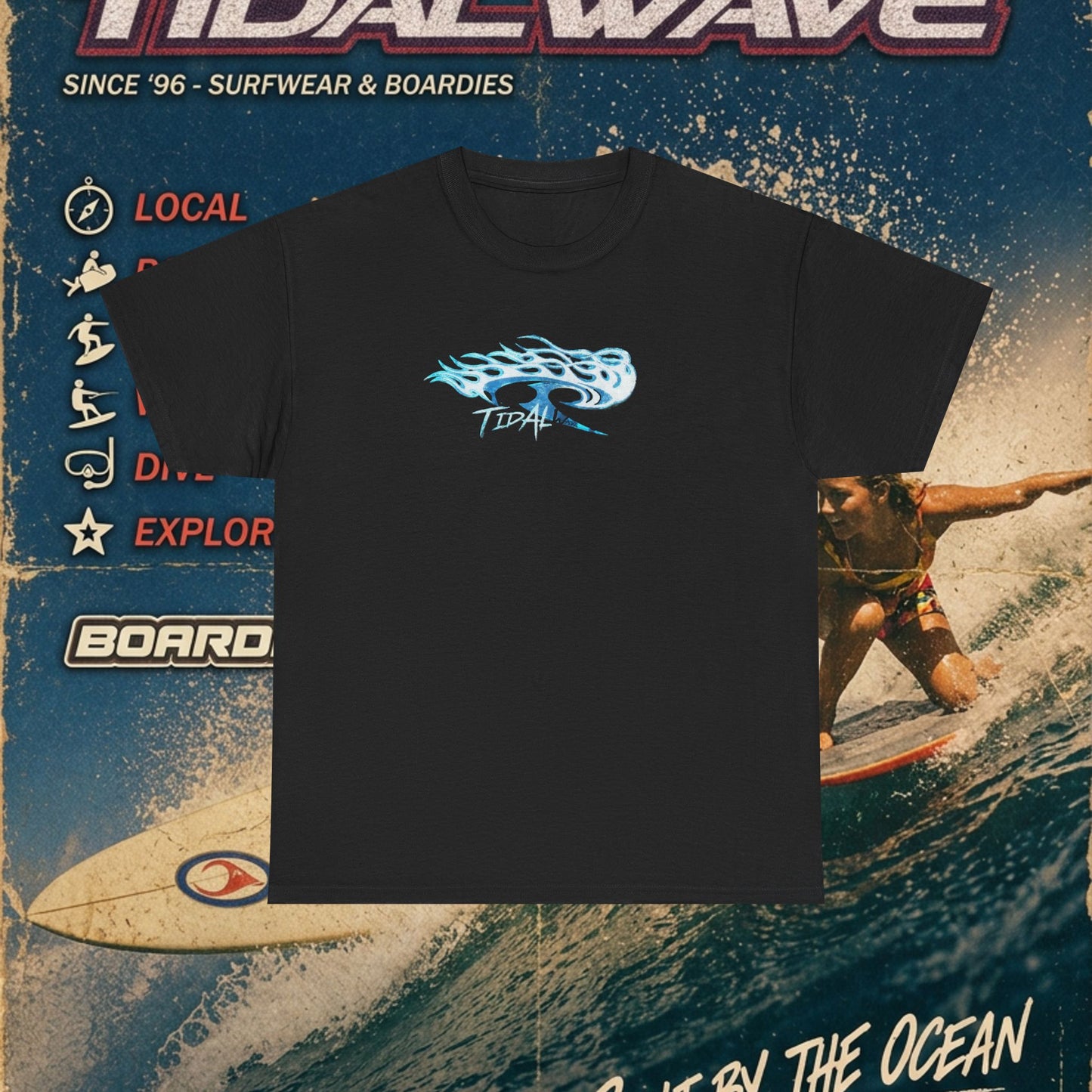 Tidal 'Blue Flame' - Tee
