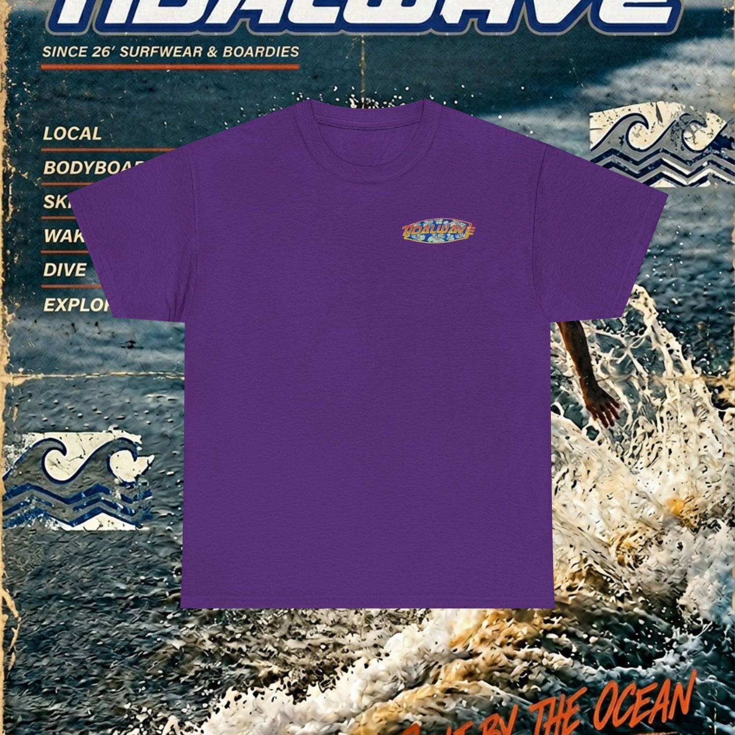 TidalWave '90's Lettering' - Tee