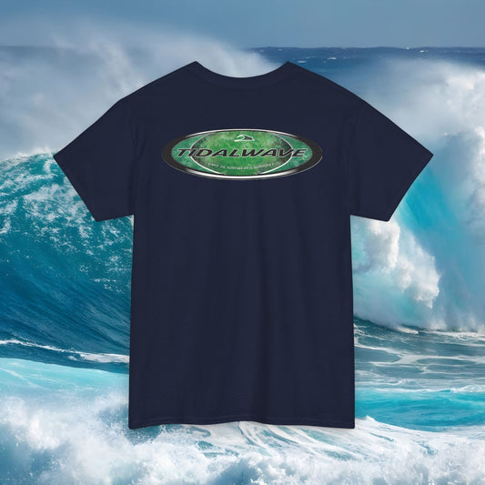 Green Oval 'Tidalwayzz' Logo - Tee