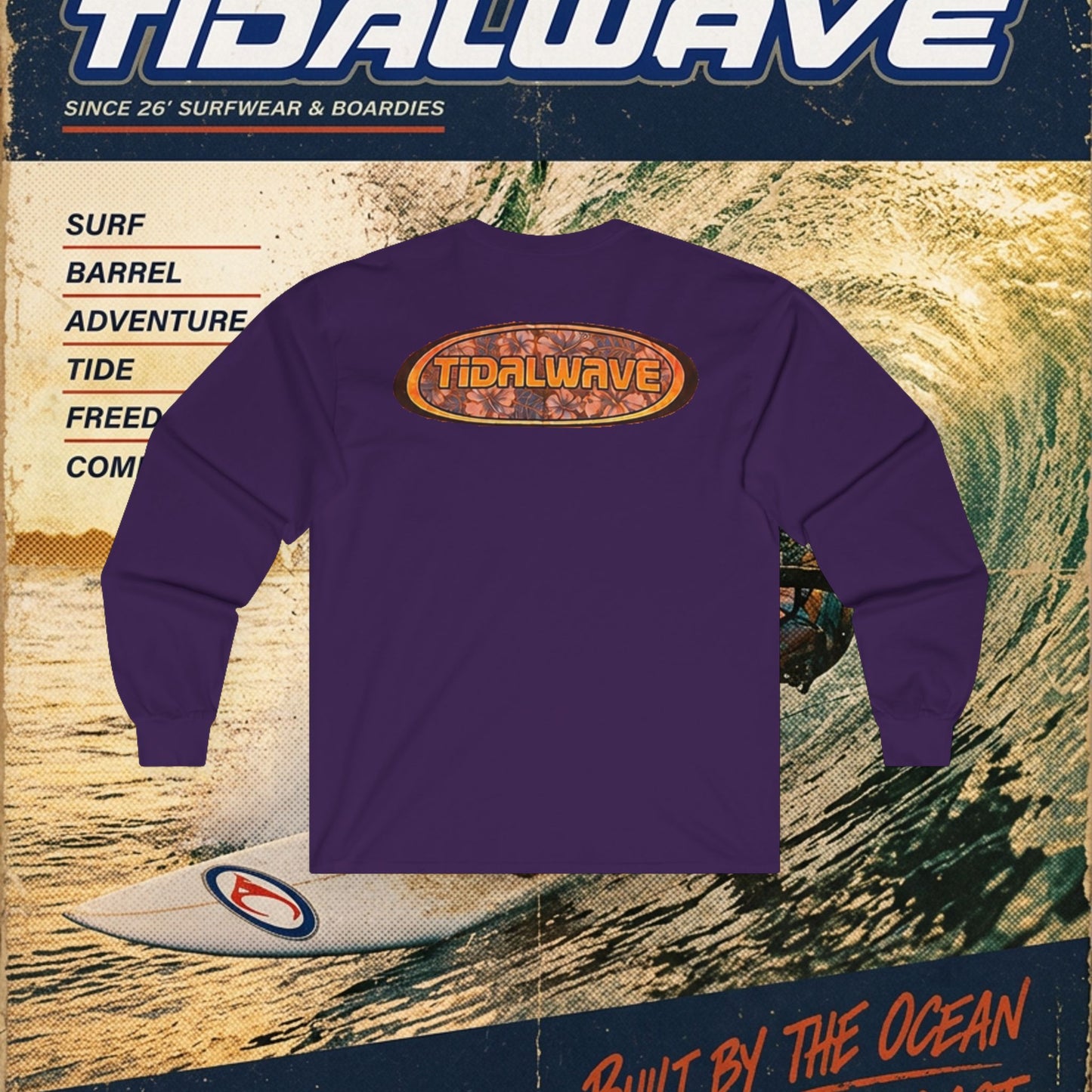 Tidalwave 'Retro 90's' - Longsleeve
