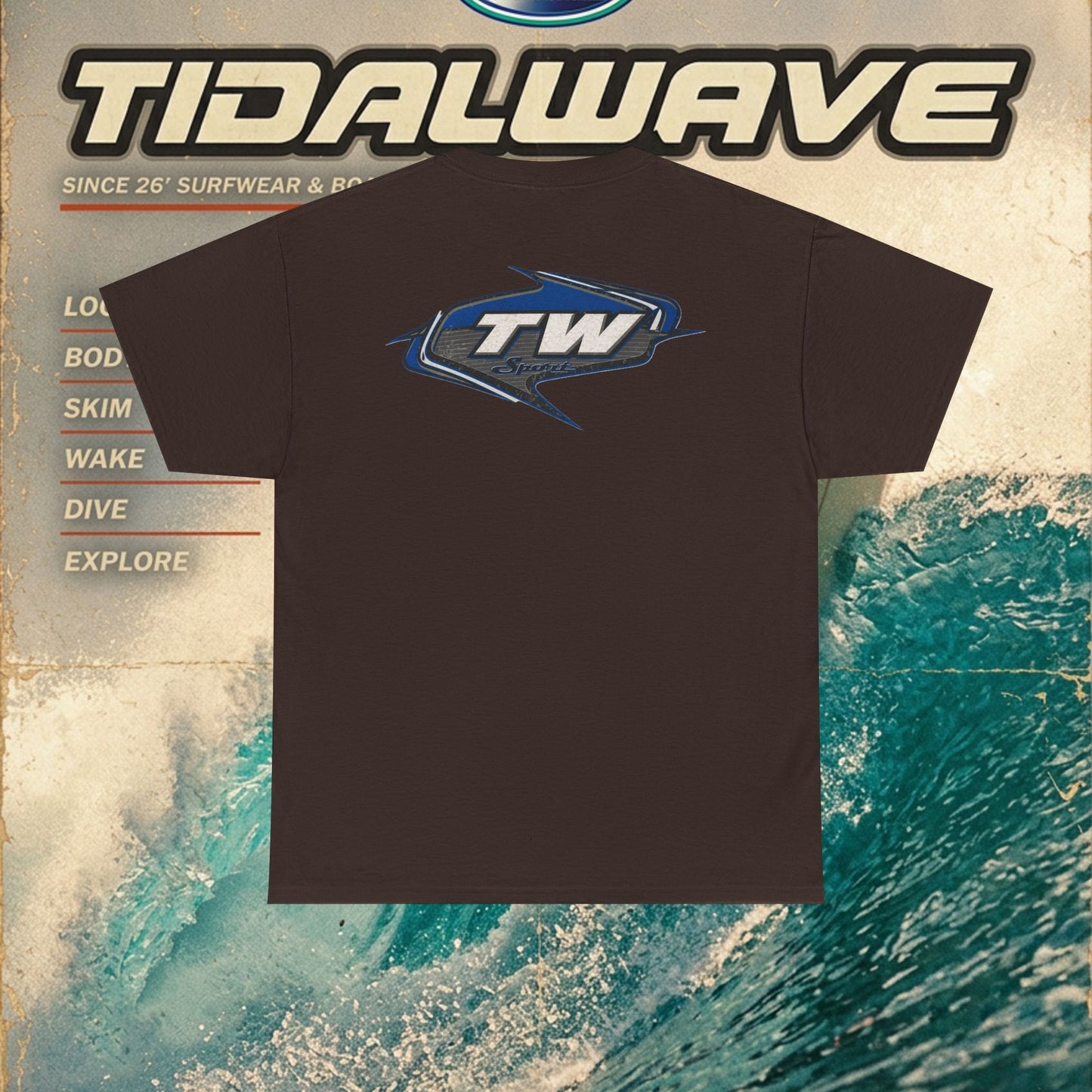 Tidalwave 'TW Sport' Logo Tee