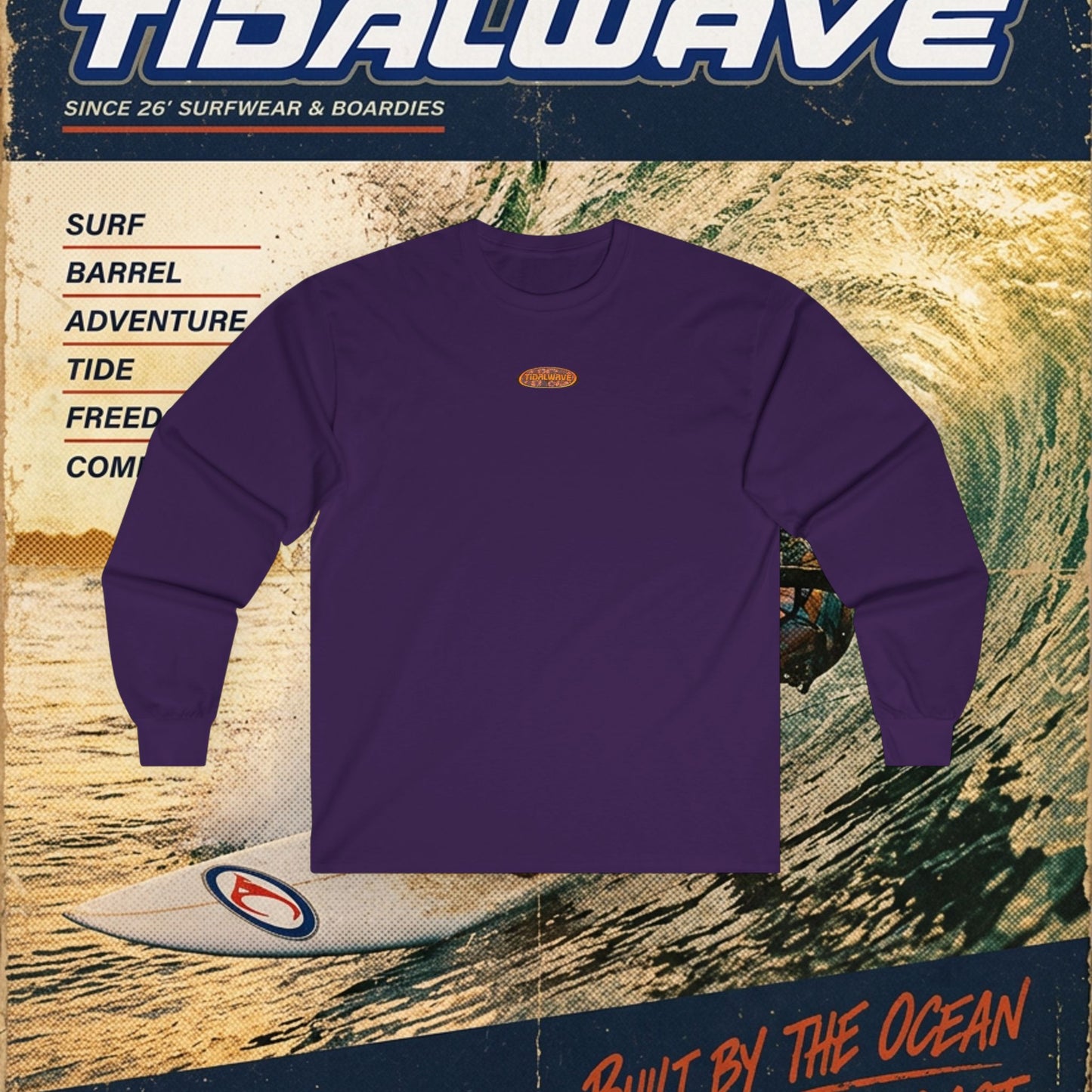 Tidalwave 'Retro 90's' - Longsleeve