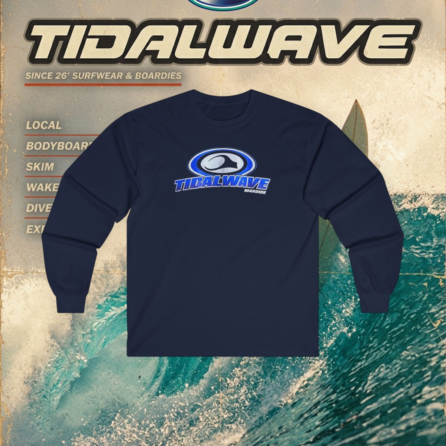 TidalWave 'Boardies Club' - Longsleeve