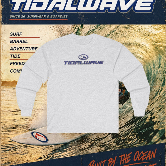 Tidalwave "Plain Outine" Logo - Longsleeve