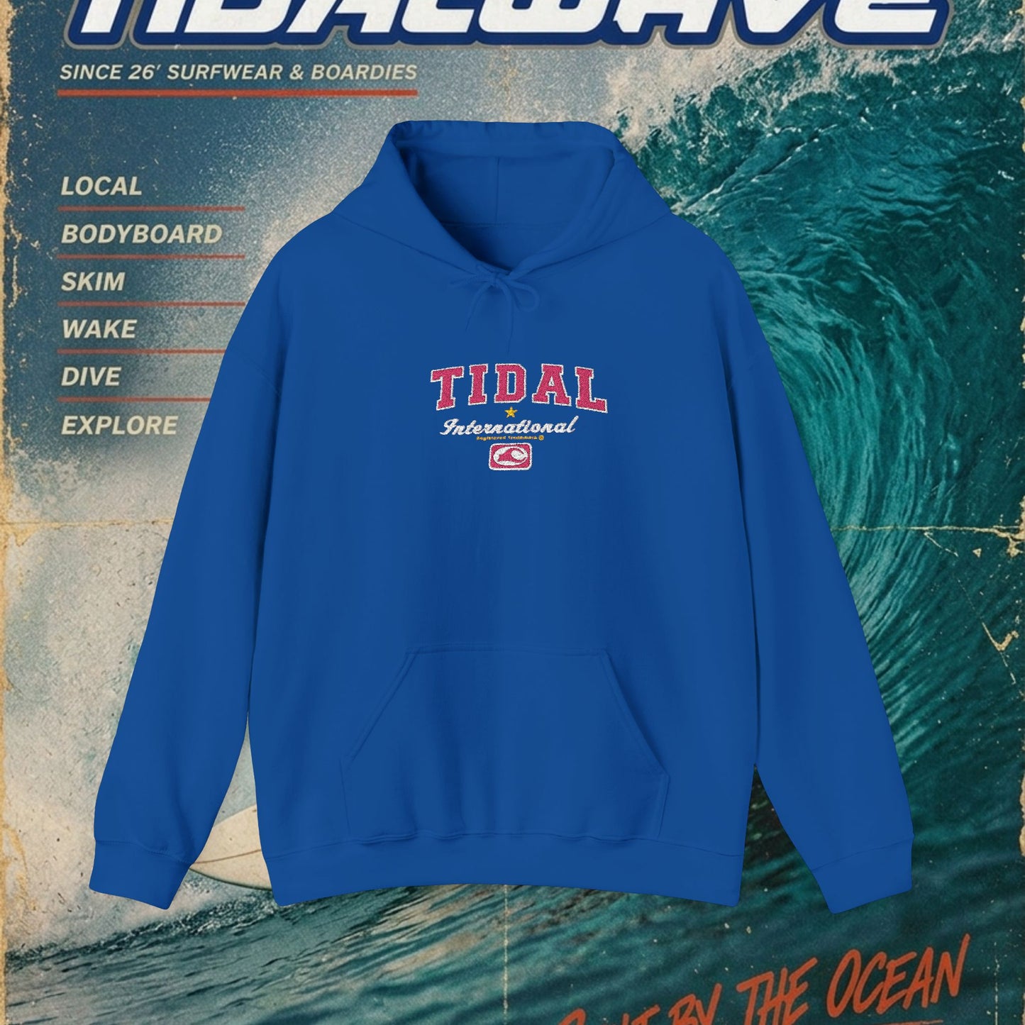 Tidal 'Embroid' Type - Hoodie