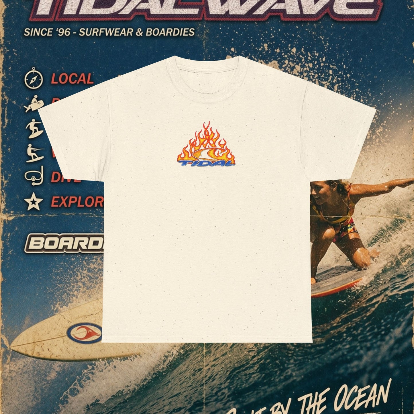 Tidal 'Flames' - Tee