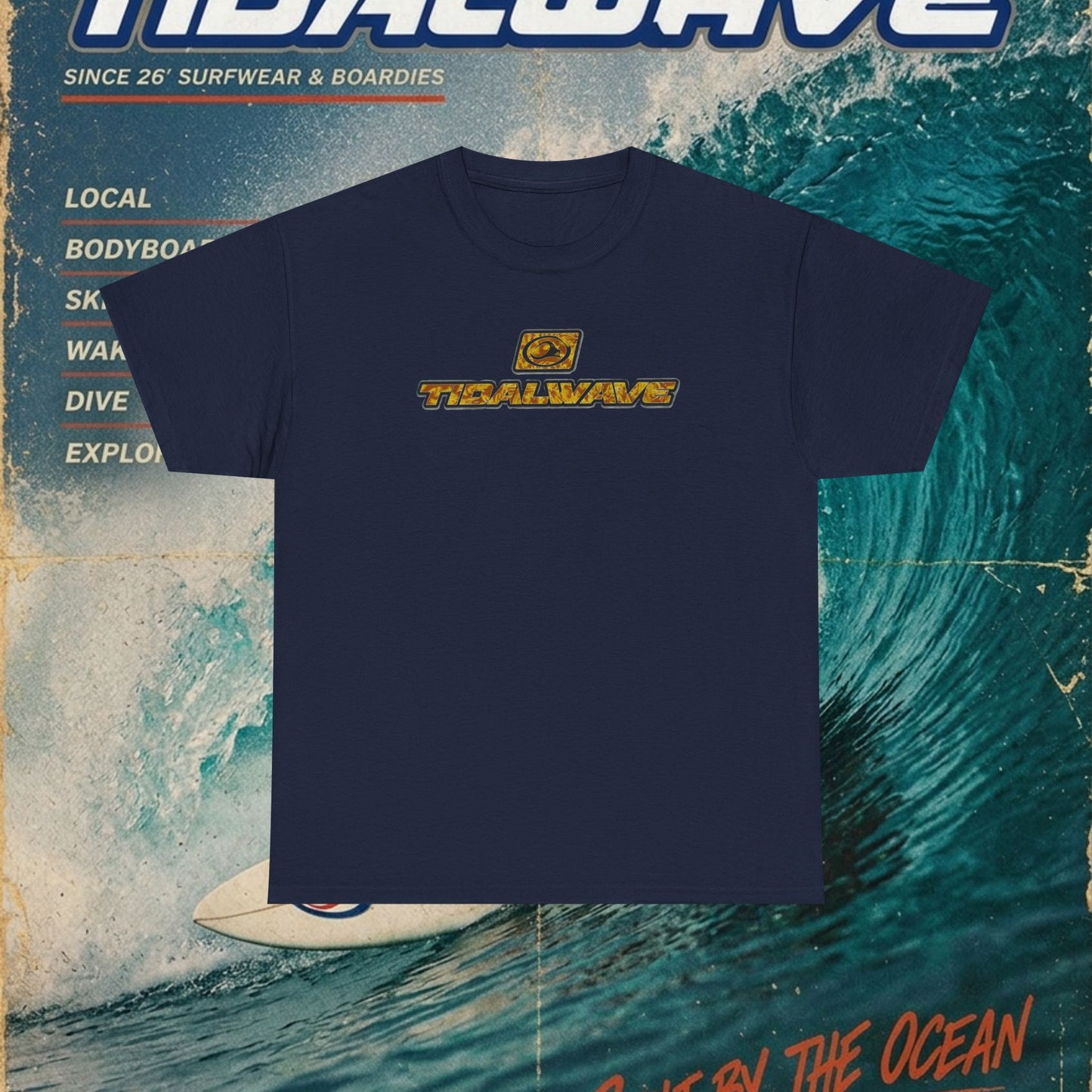 T-Shirt — Retro 'Treasure' Logo Graphic Tee