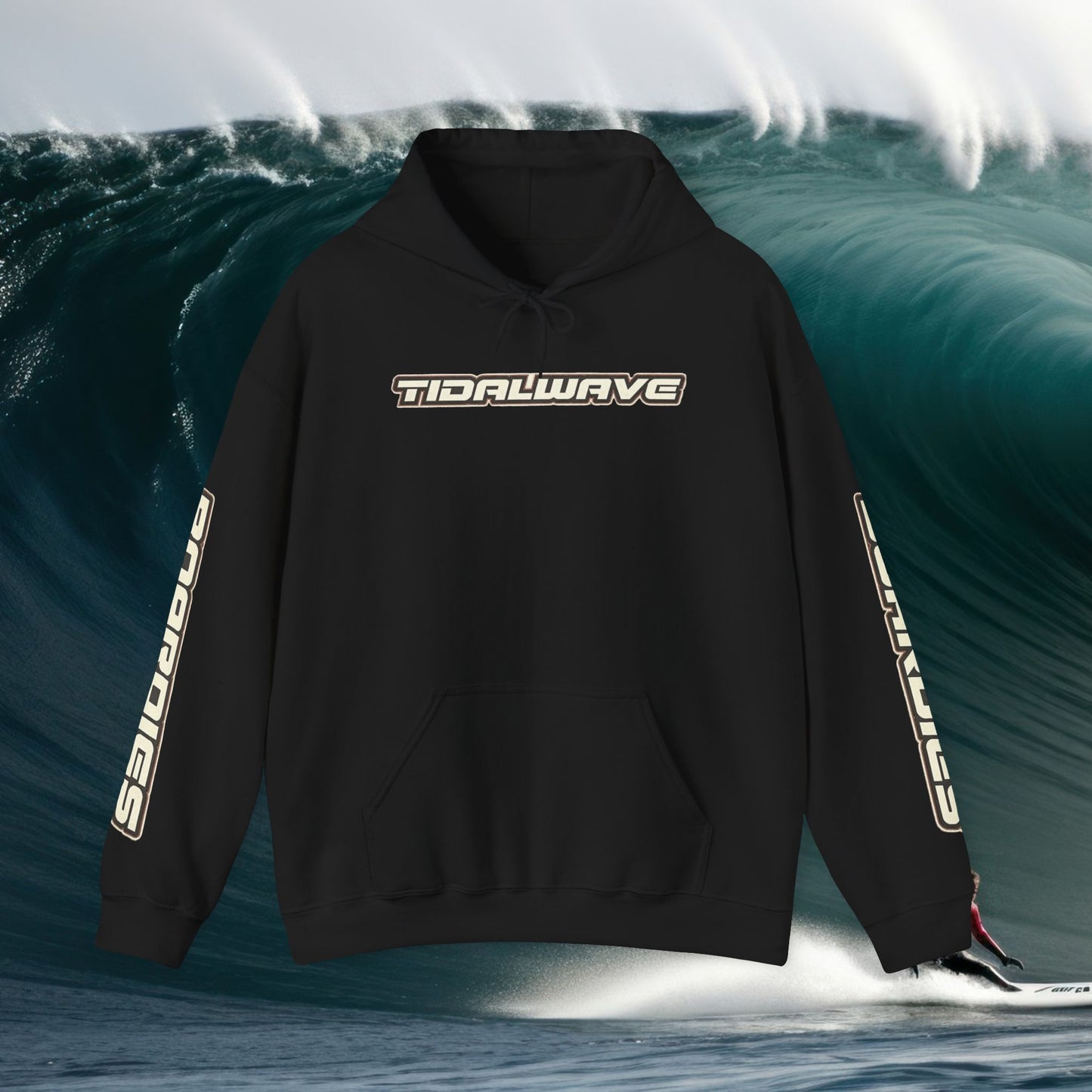 'TIDALWAVE' Bar logo - Hoodie