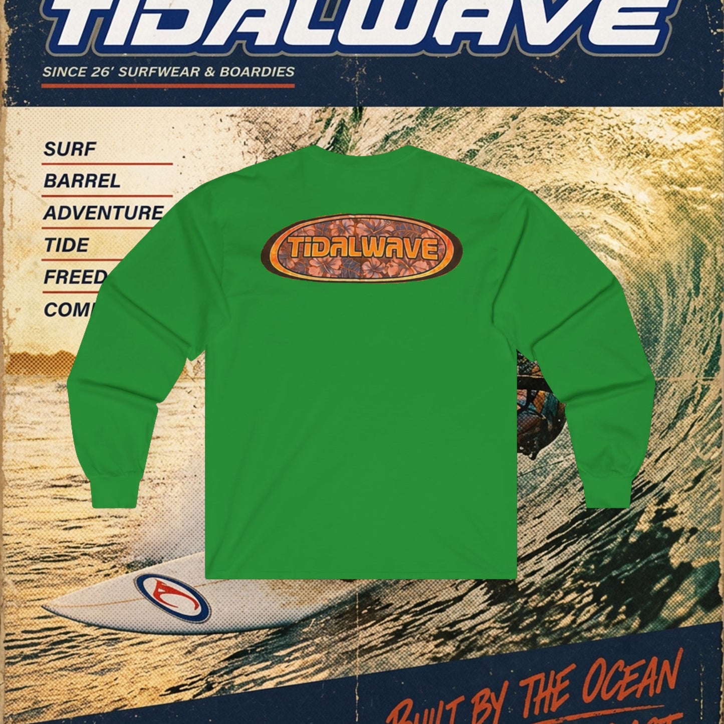 Tidalwave 'Retro 90's' - Longsleeve