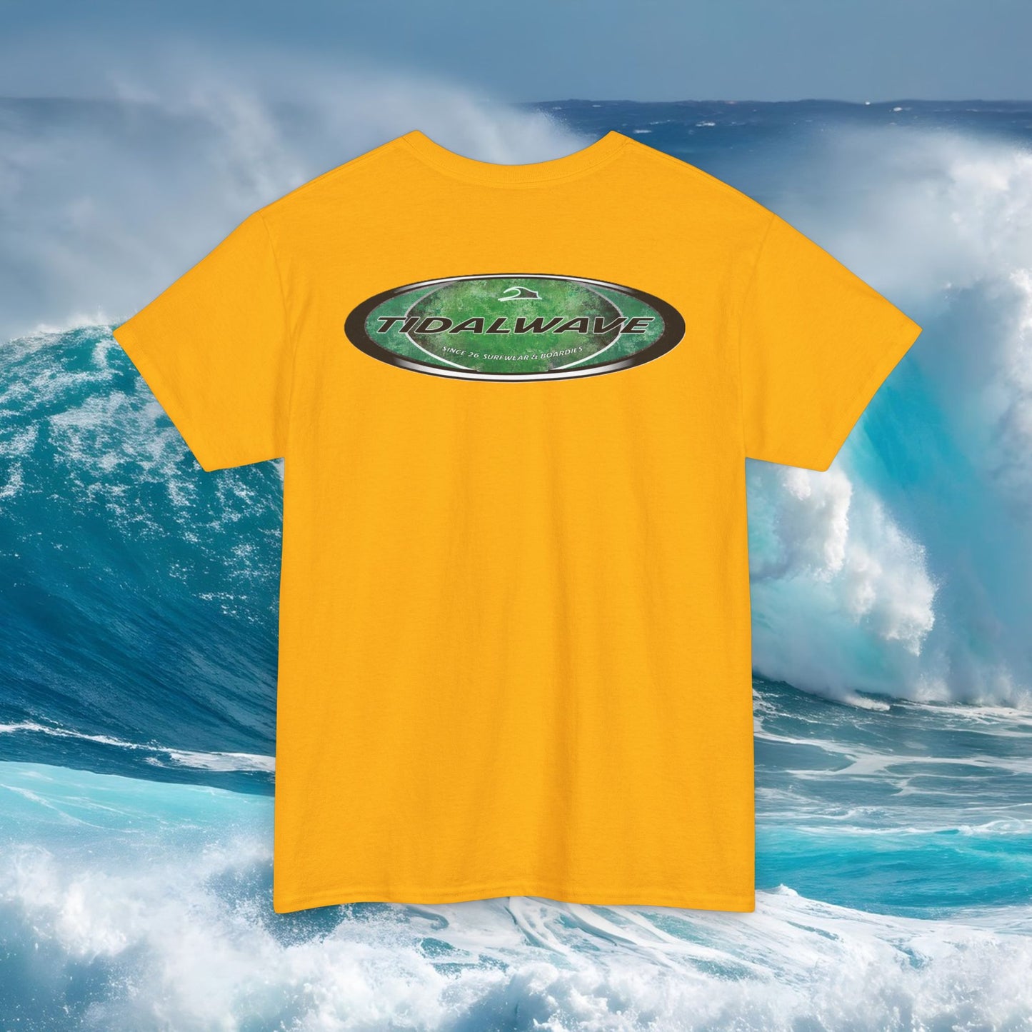 Green Oval 'Tidalwayzz' Logo - Tee