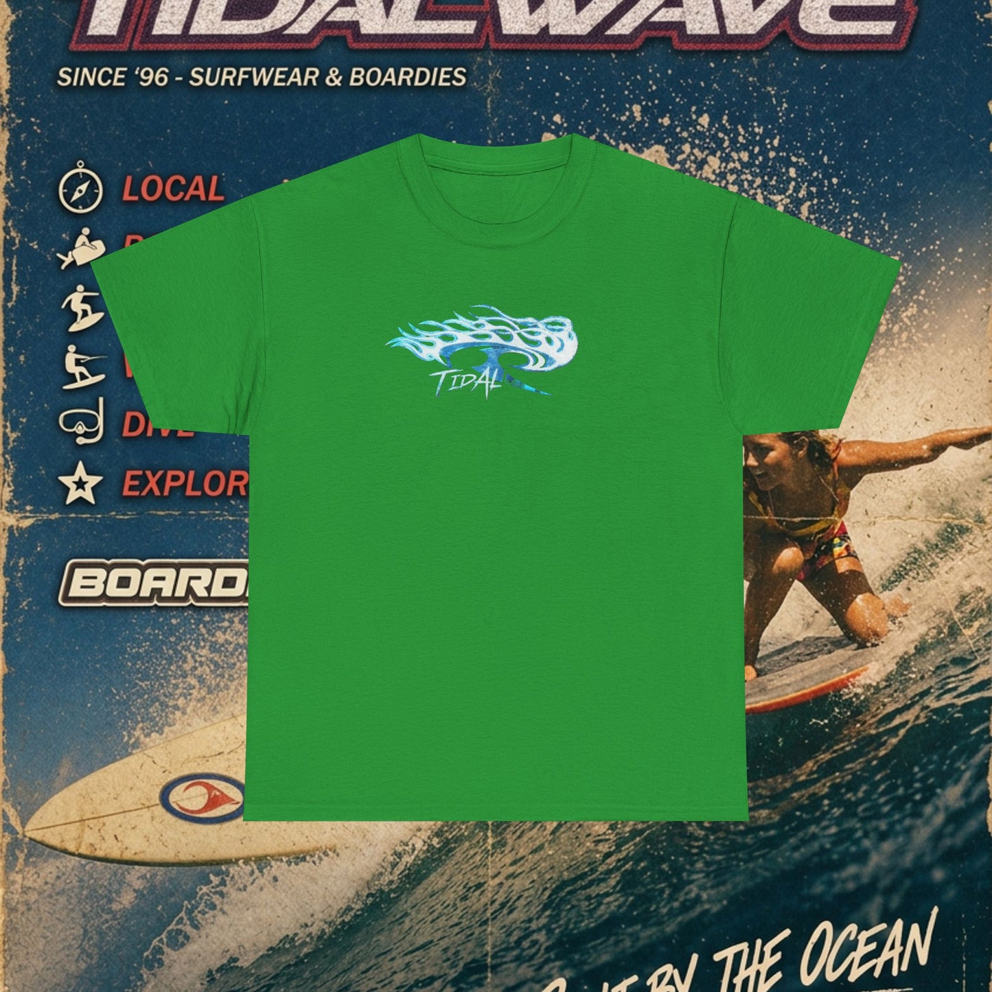 Tidal 'Blue Flame' - Tee