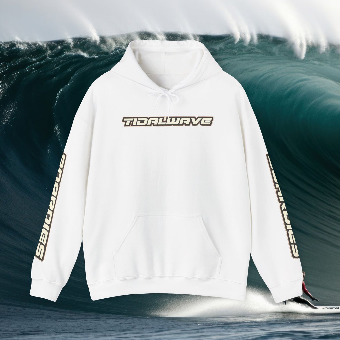 'TIDALWAVE' Bar logo - Hoodie