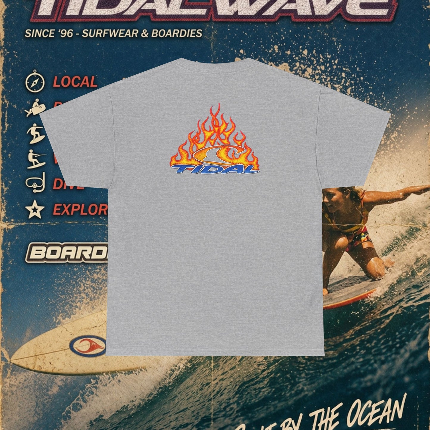 Tidal 'Flames' - Tee