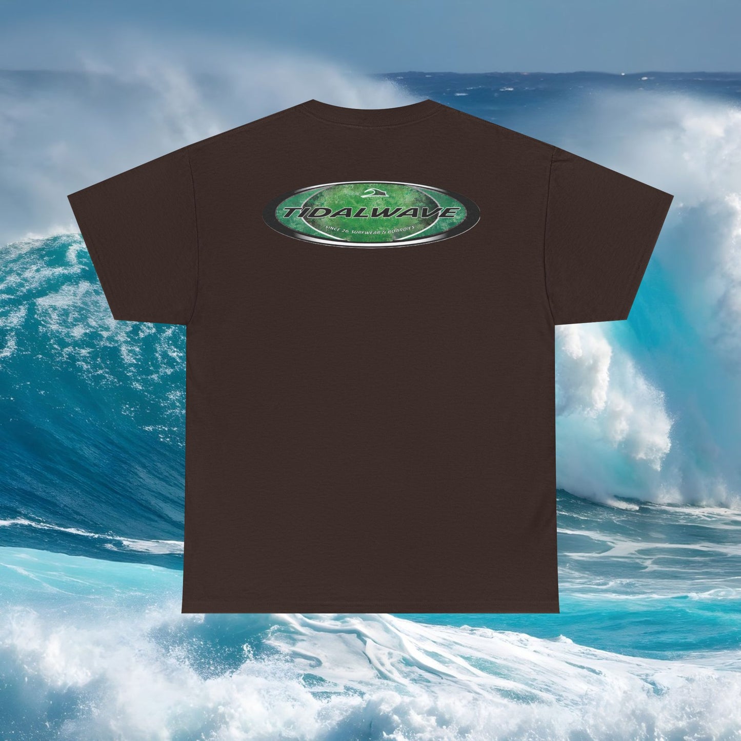 Green Oval 'Tidalwayzz' Logo - Tee