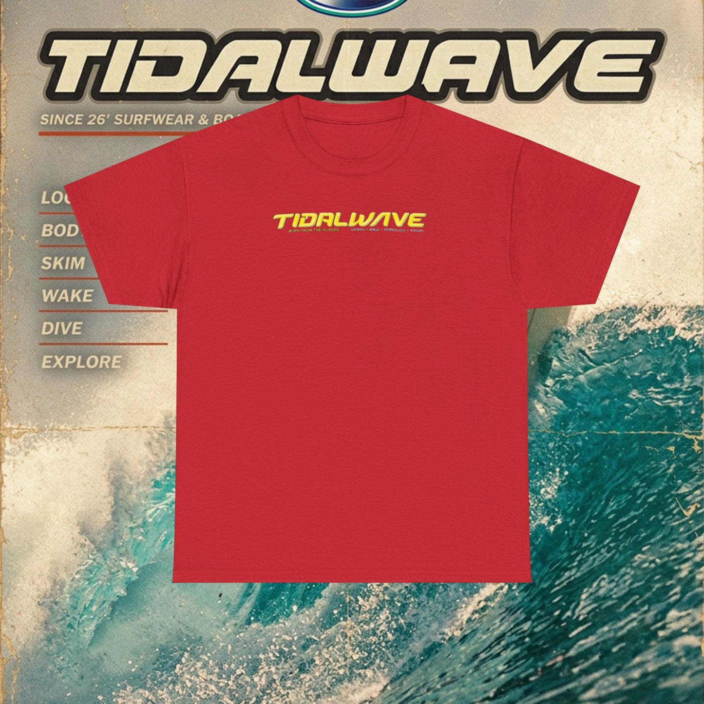 Tidalwave 'Made In The Islands' - Tee