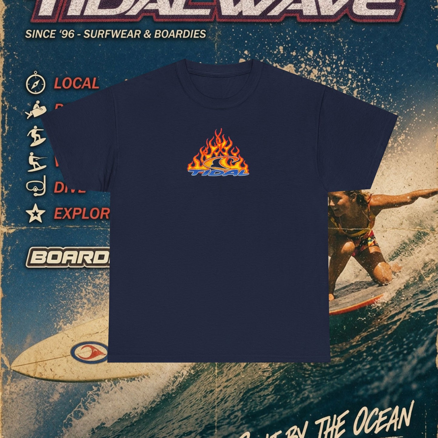 Tidal 'Flames' - Tee