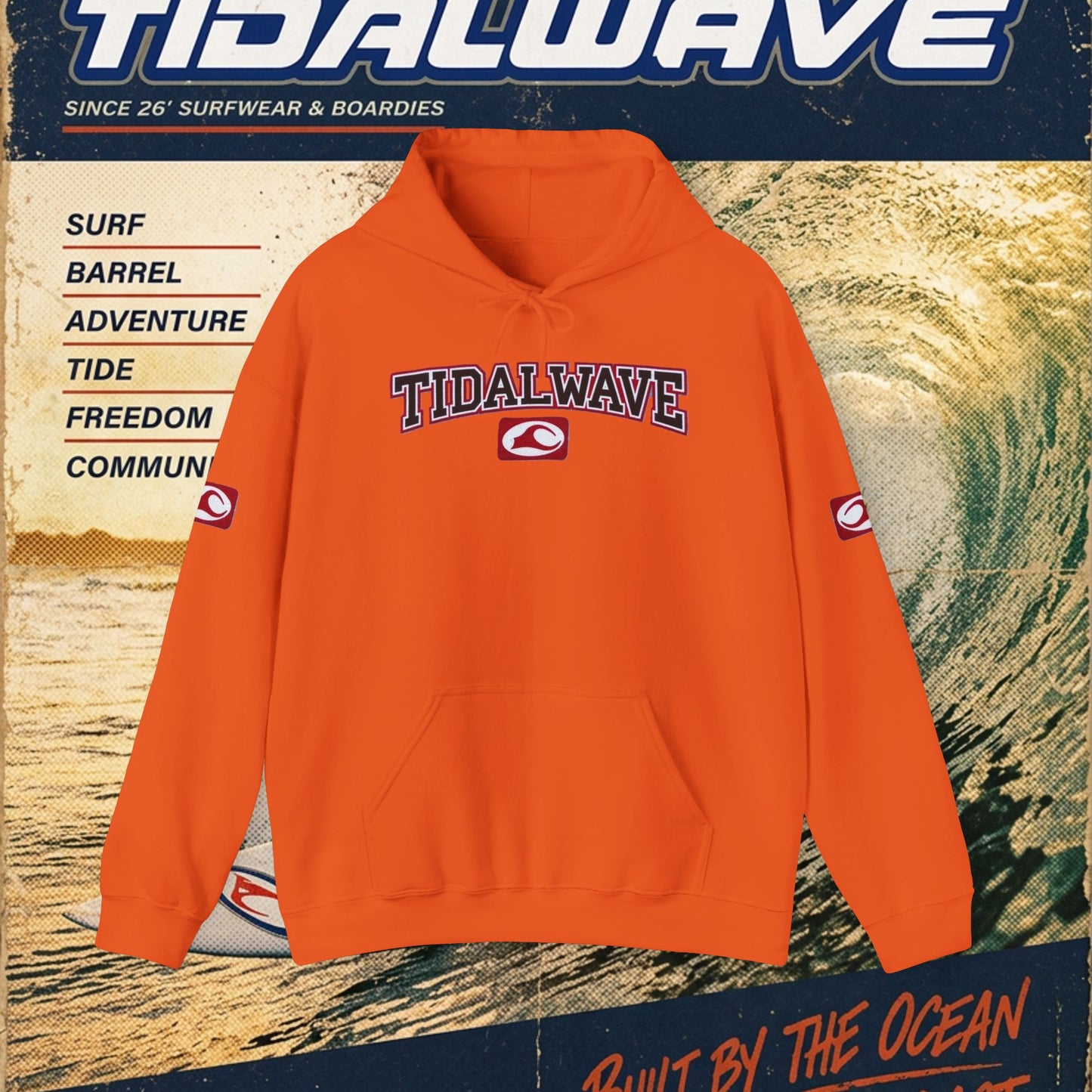 Tidalwave "Retro Branded" - Hoodie