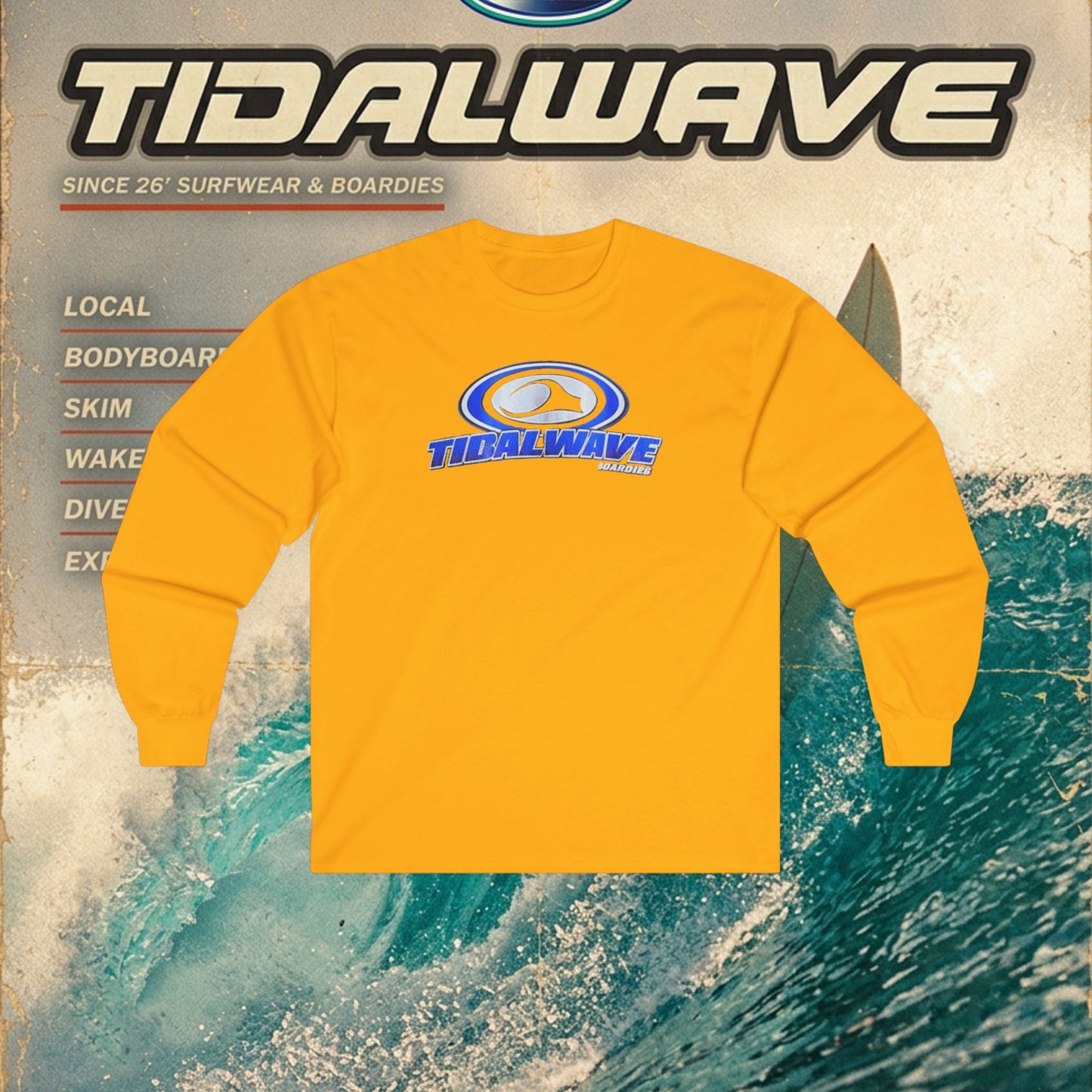 TidalWave 'Boardies Club' - Longsleeve