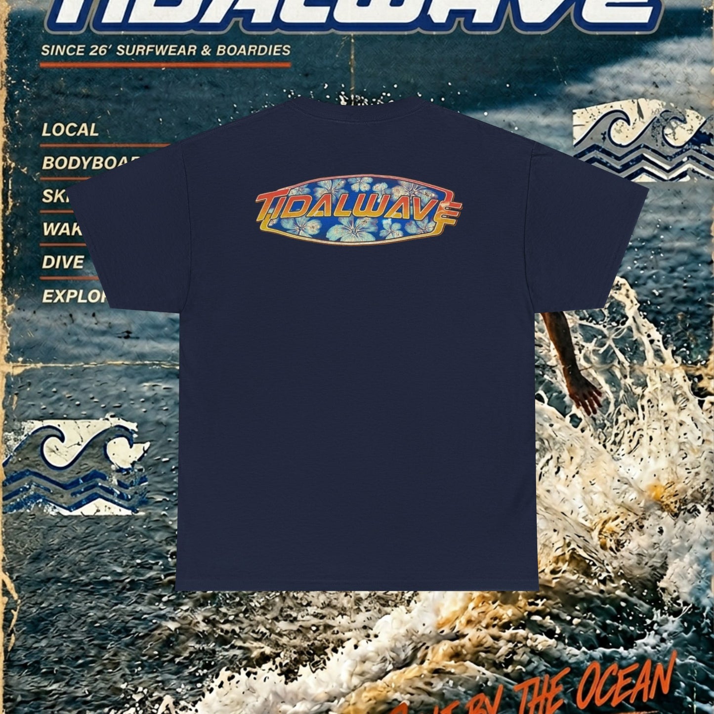 TidalWave '90's Lettering' - Tee