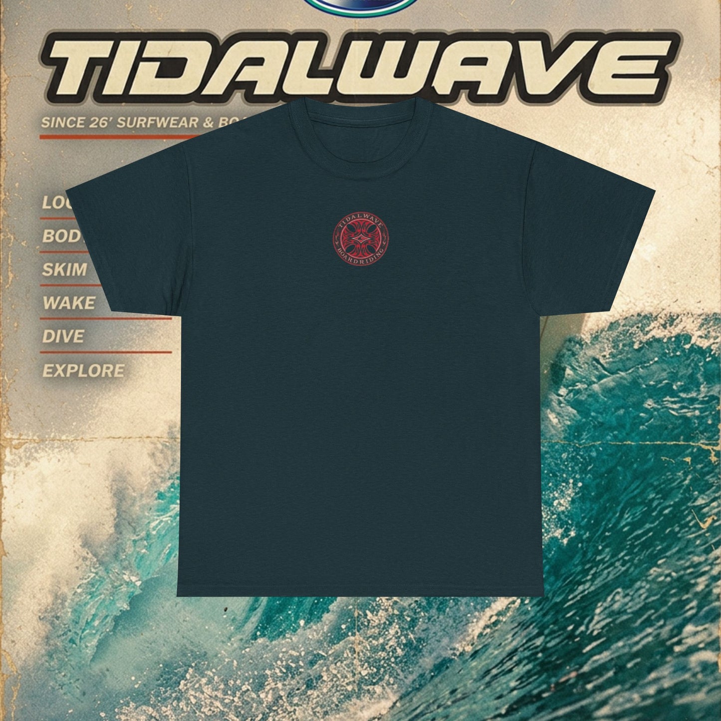 Tidal 'Boardriding skate' - Tee