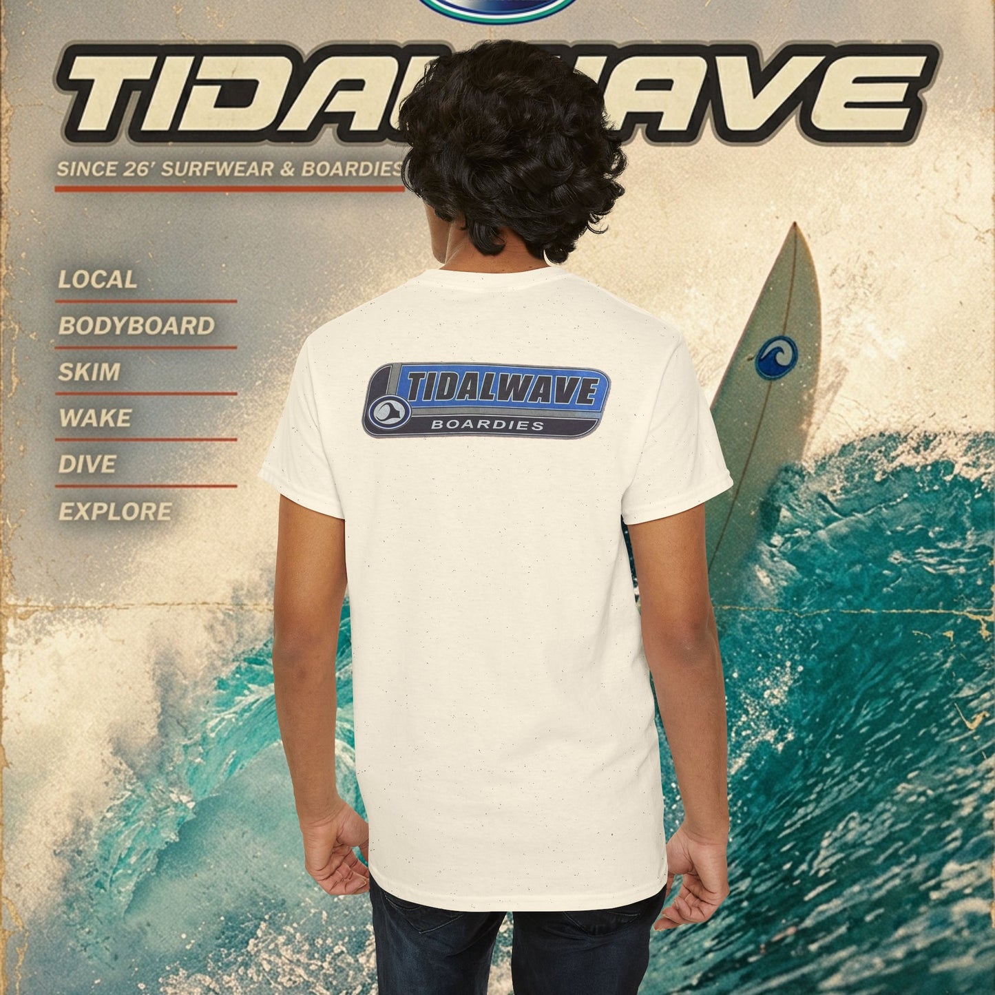 Tidalwave "Boardriders' Logo - Tee