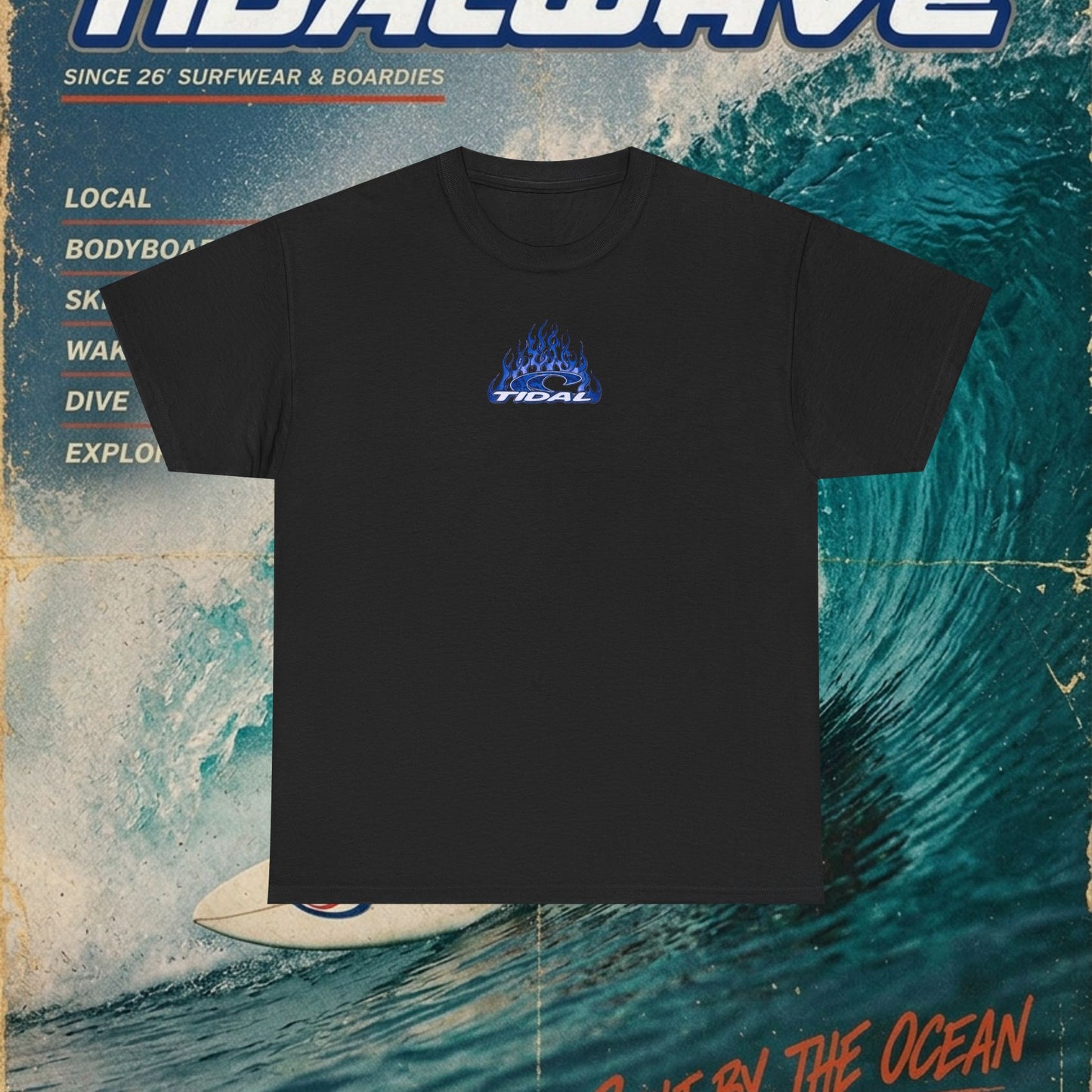 TD 'Flamin Blue' - Tee