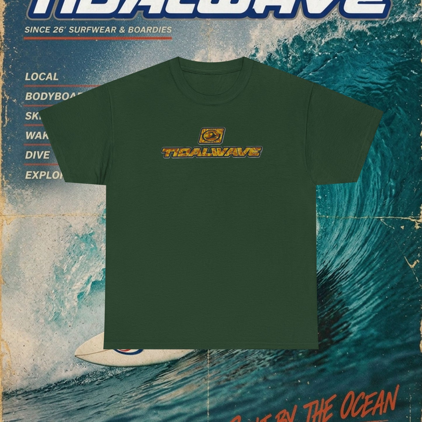 T-Shirt — Retro 'Treasure' Logo Graphic Tee