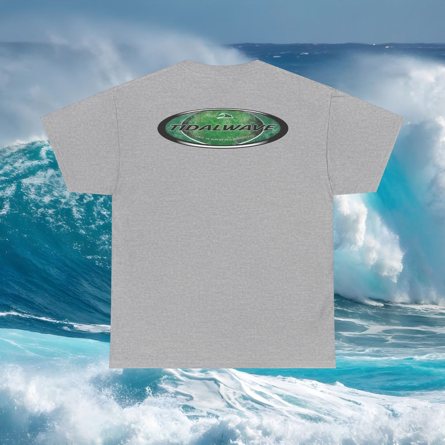 Green Oval 'Tidalwayzz' Logo - Tee