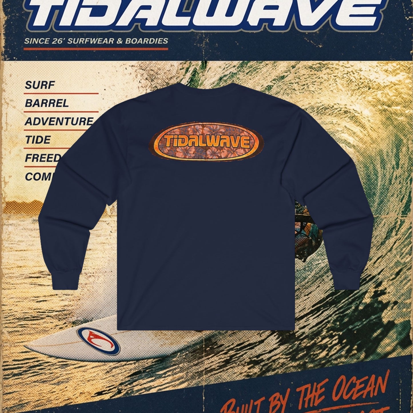 Tidalwave 'Retro 90's' - Longsleeve