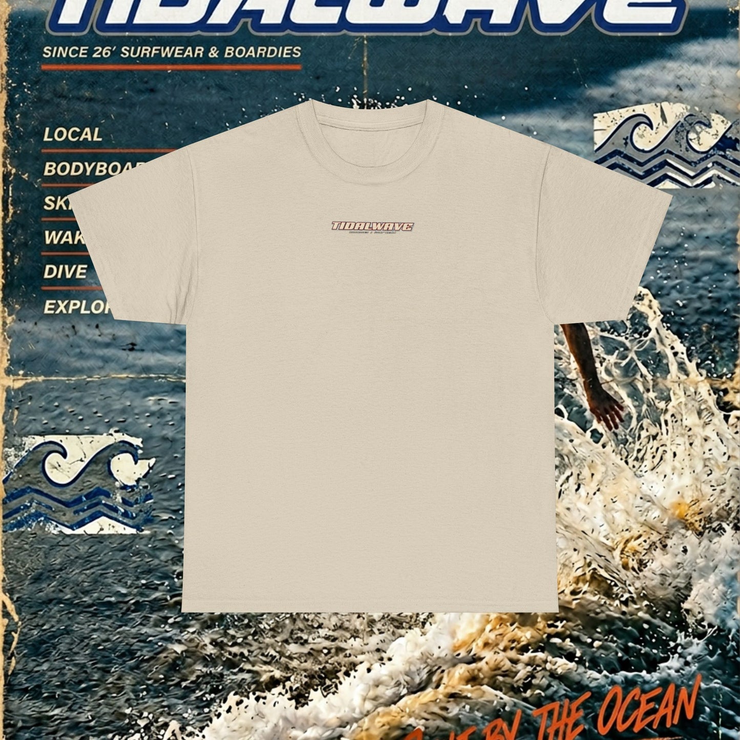 Tidalwave "vintage logo" - Tee