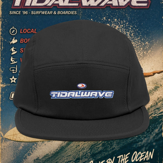 Tidalwave Embroidered 5-Panel Cap