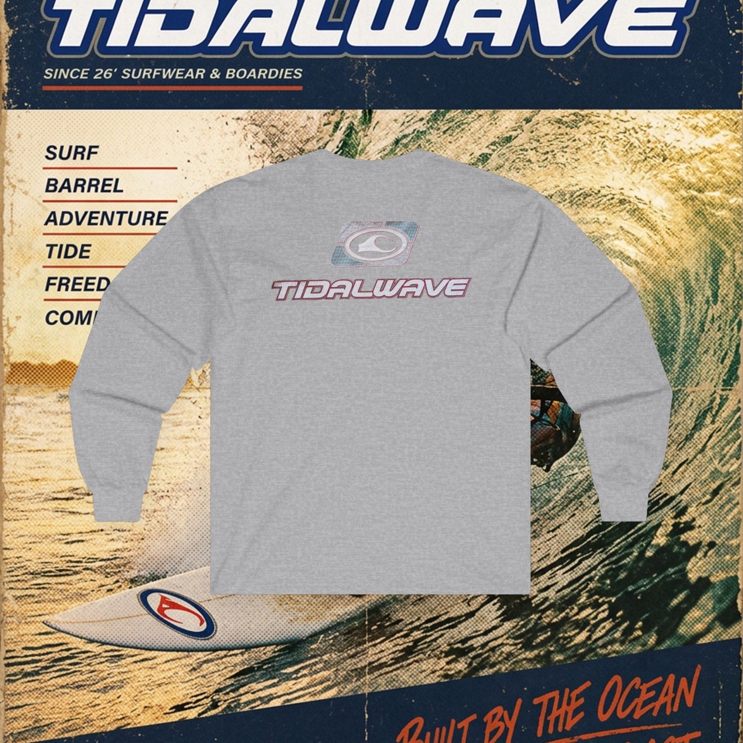 Tidalwave "Split Quarters" - Tee