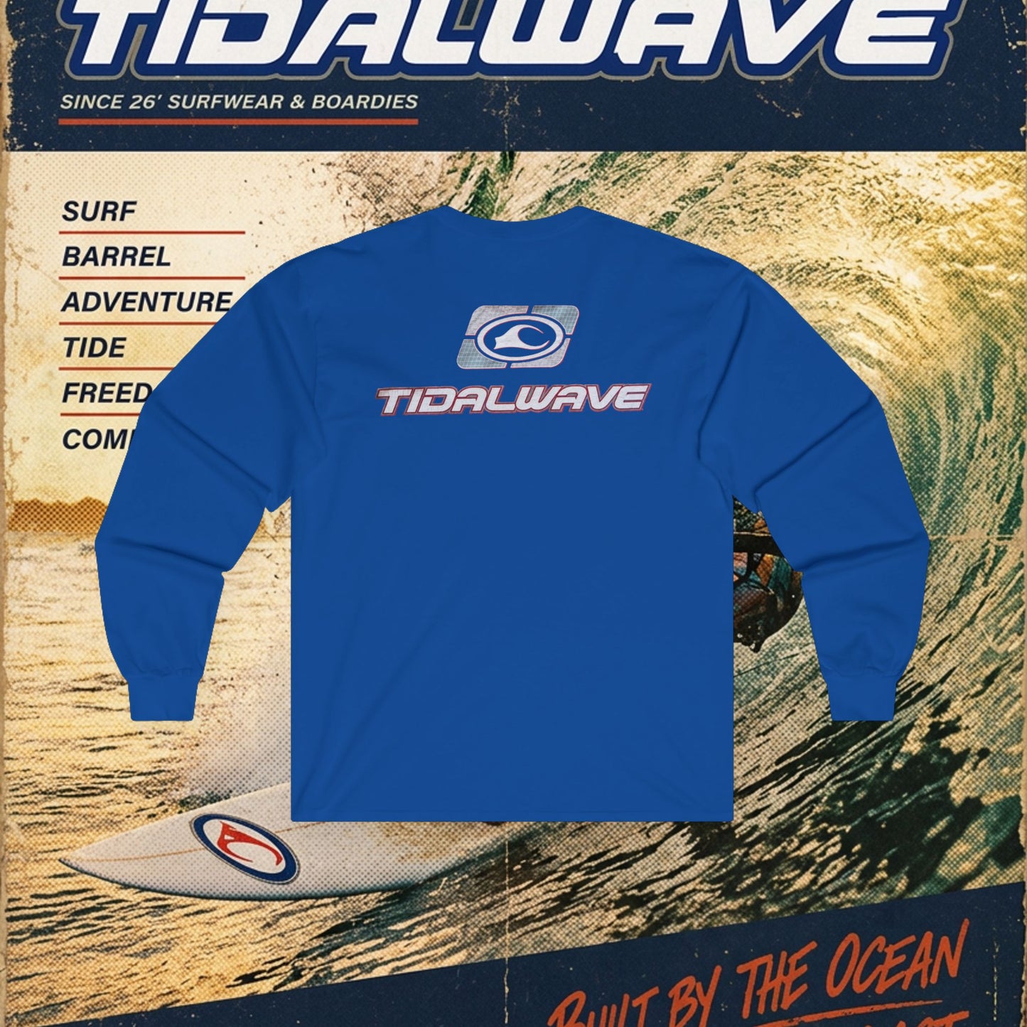Tidalwave "Split Quarters" - Tee