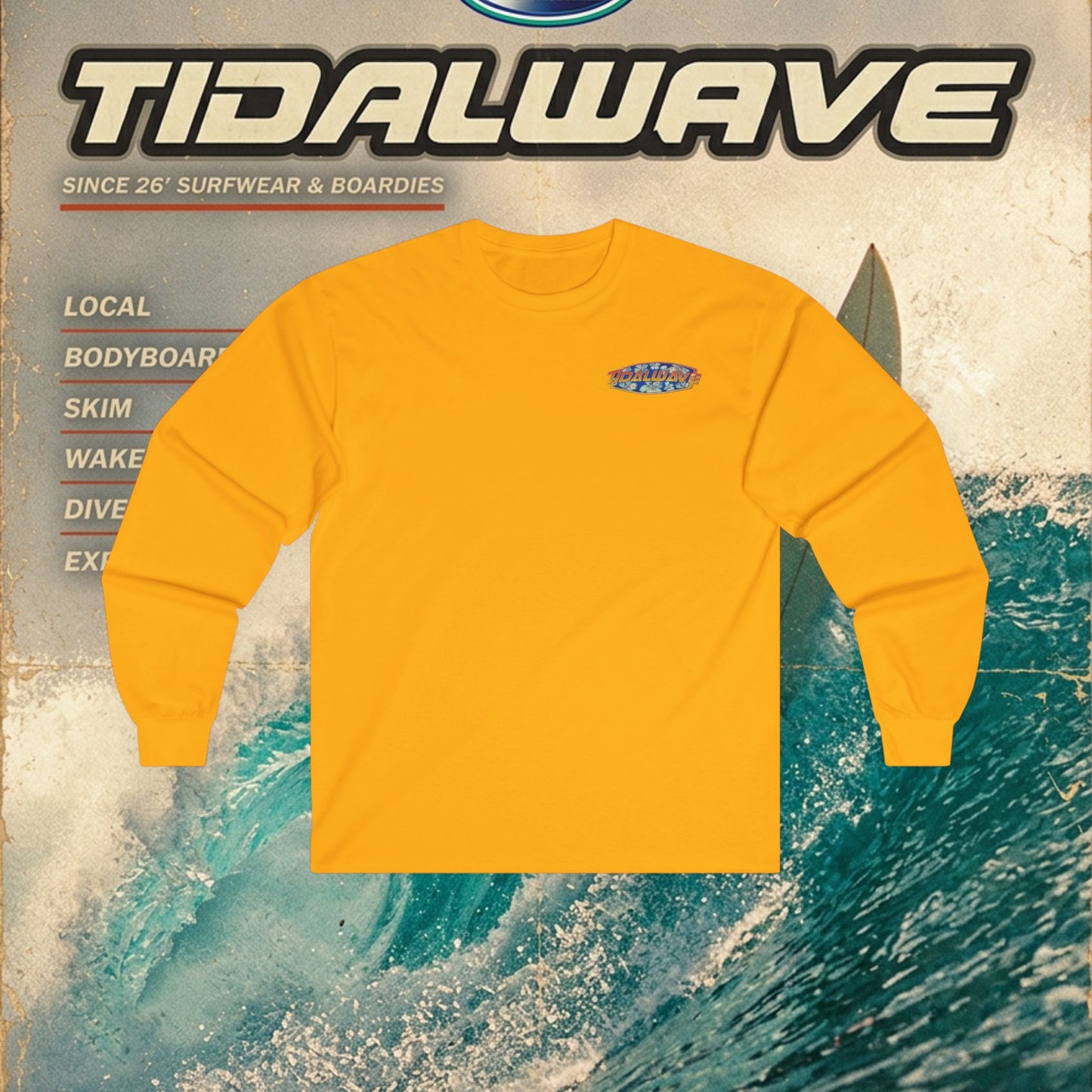 TidalWave '90's Lettering' - Tee