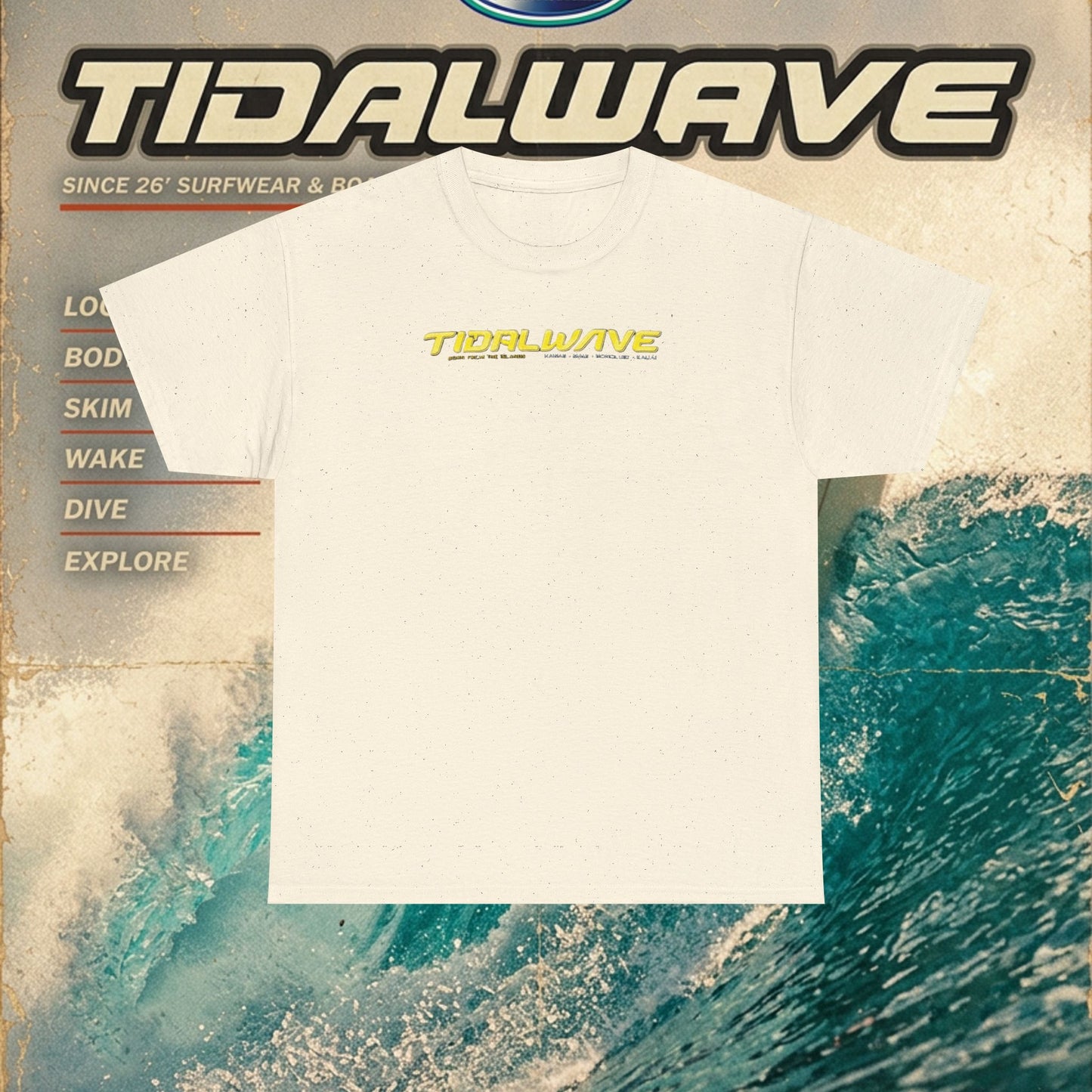 Tidalwave 'Made In The Islands' - Tee