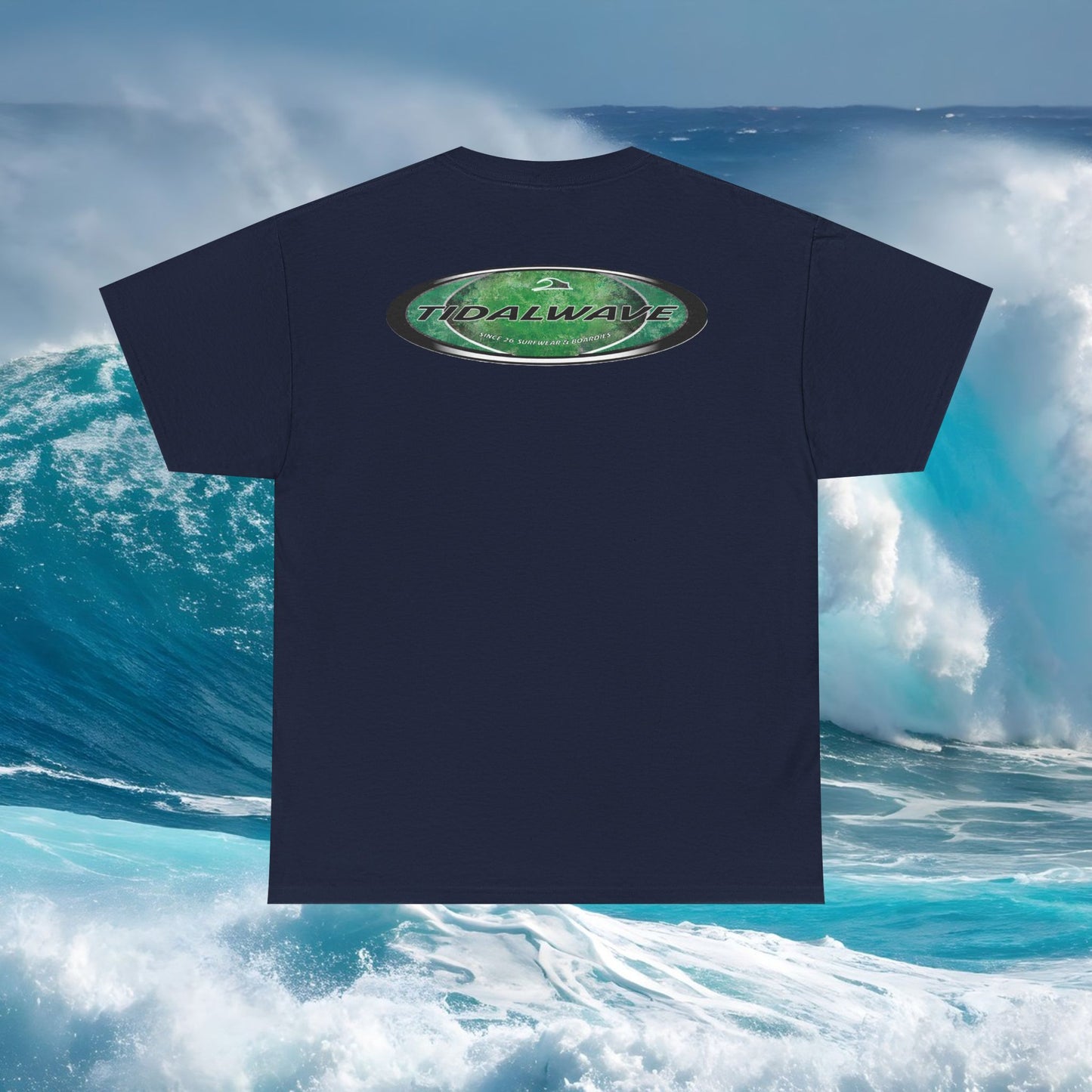Green Oval 'Tidalwayzz' Logo - Tee