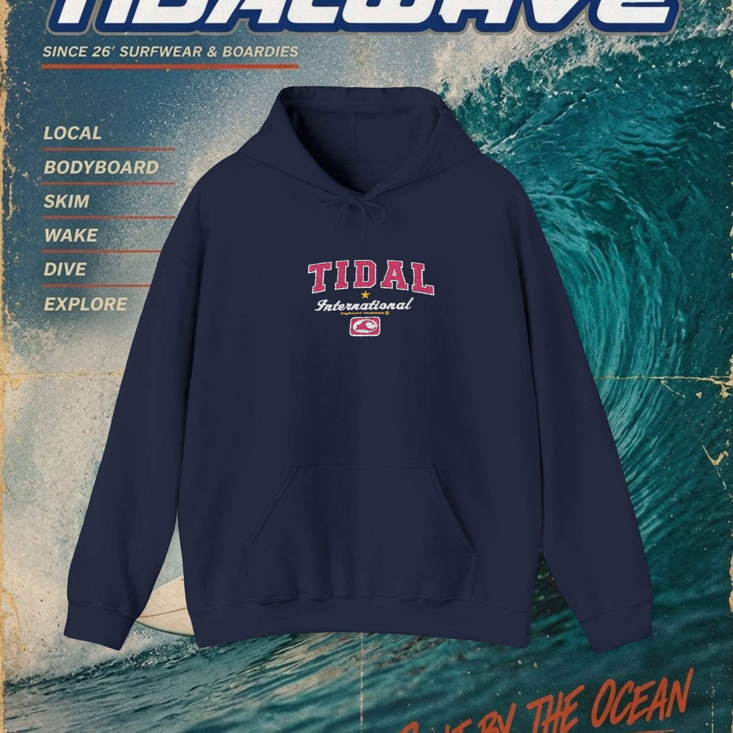 Tidal 'Embroid' Type - Hoodie