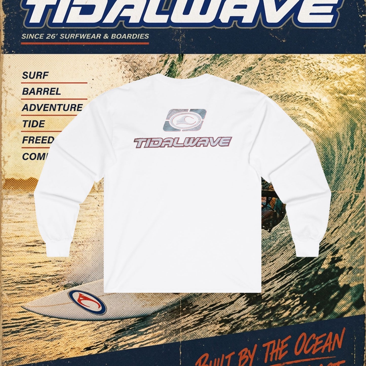 Tidalwave "Split Quarters" - Tee